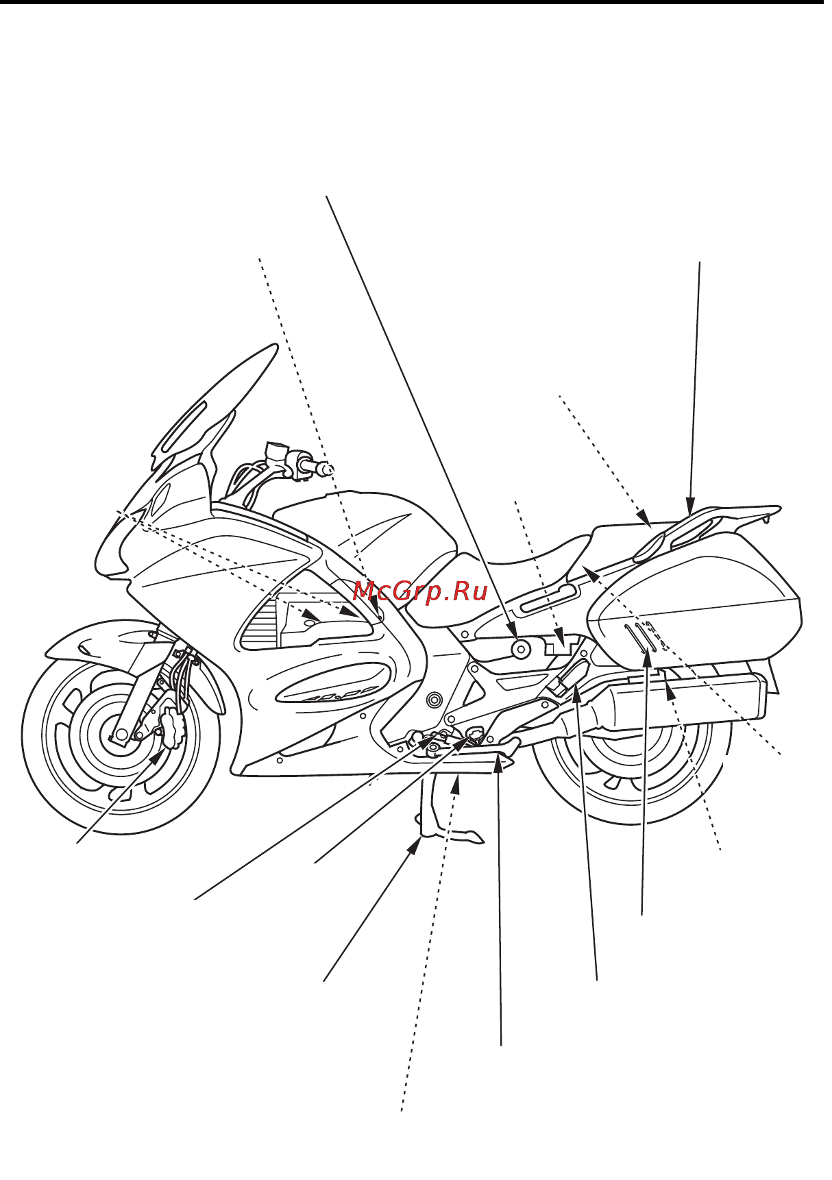 Honda ST1300A Инструкция по эксплуатации онлайн [23/140] 9681