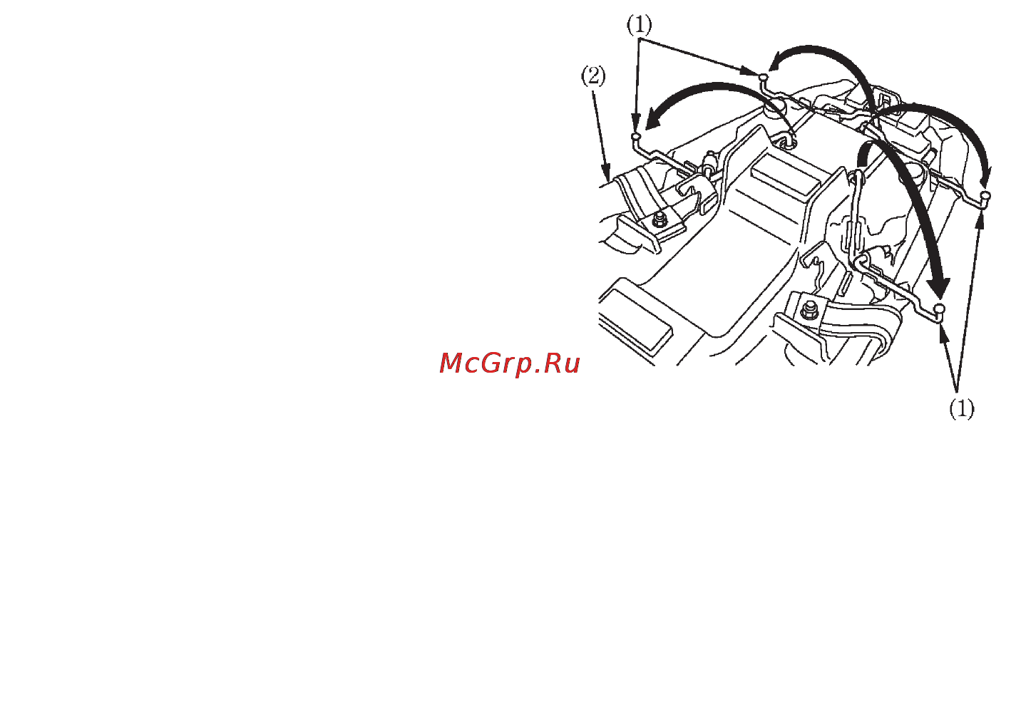 Honda FMX650 [47/126] Крючки для фиксации багажа
