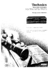 Technics RS-TR474 Инструкция по эксплуатации