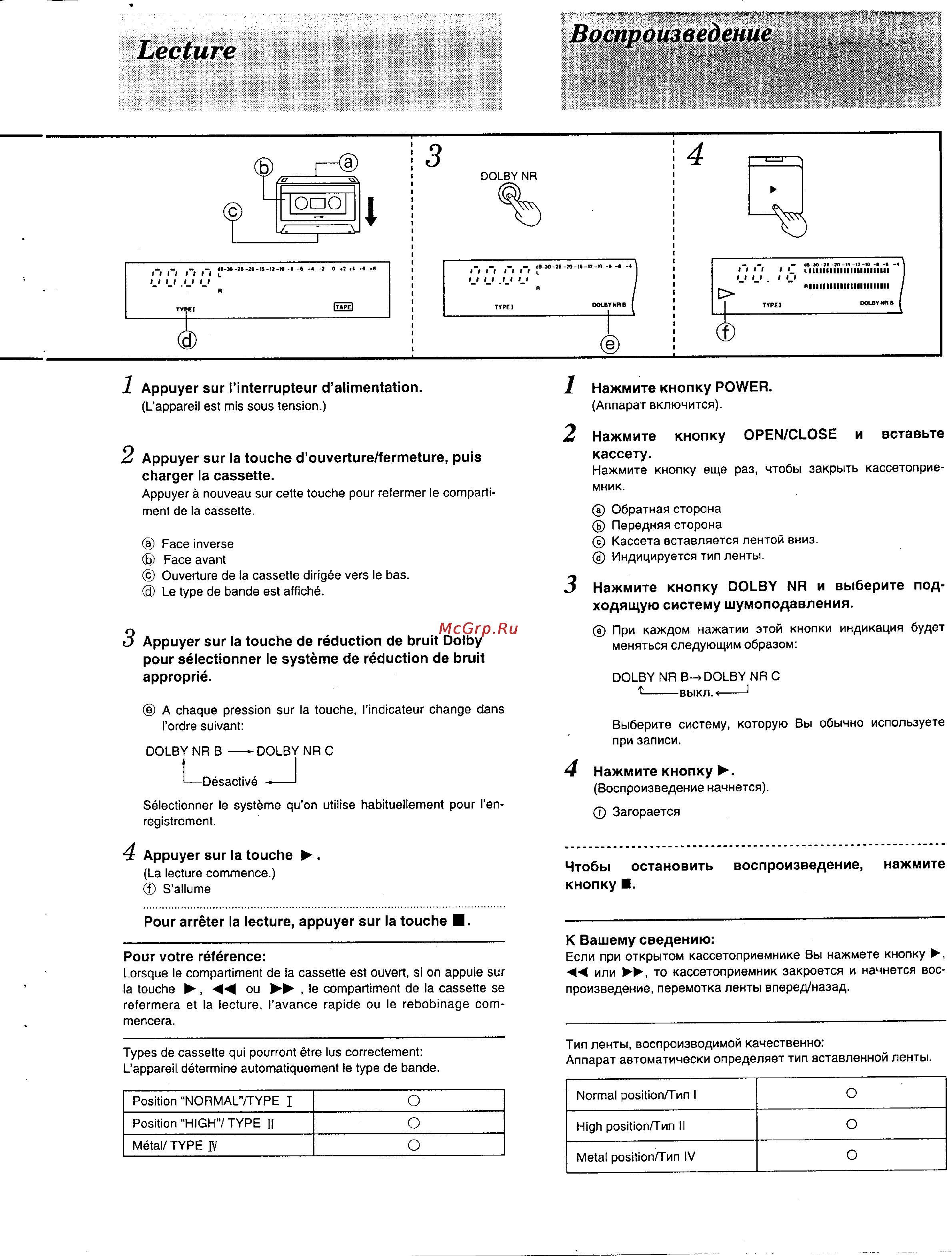 Technics RS-AZ6 [13/39] Воспроизведение