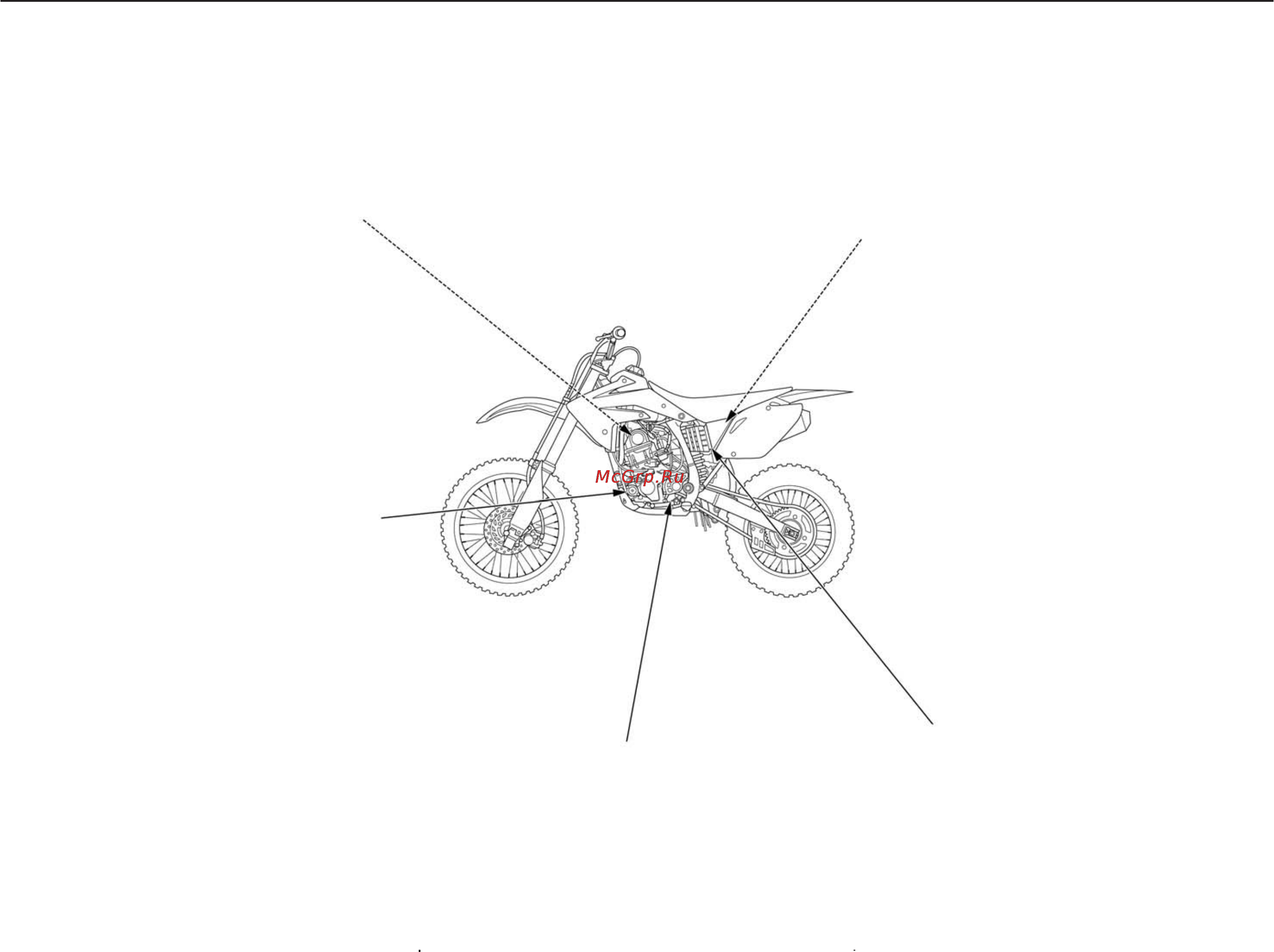 Honda CRF150RE (2006) [28/153] Техническое обслуживание во время состязаний