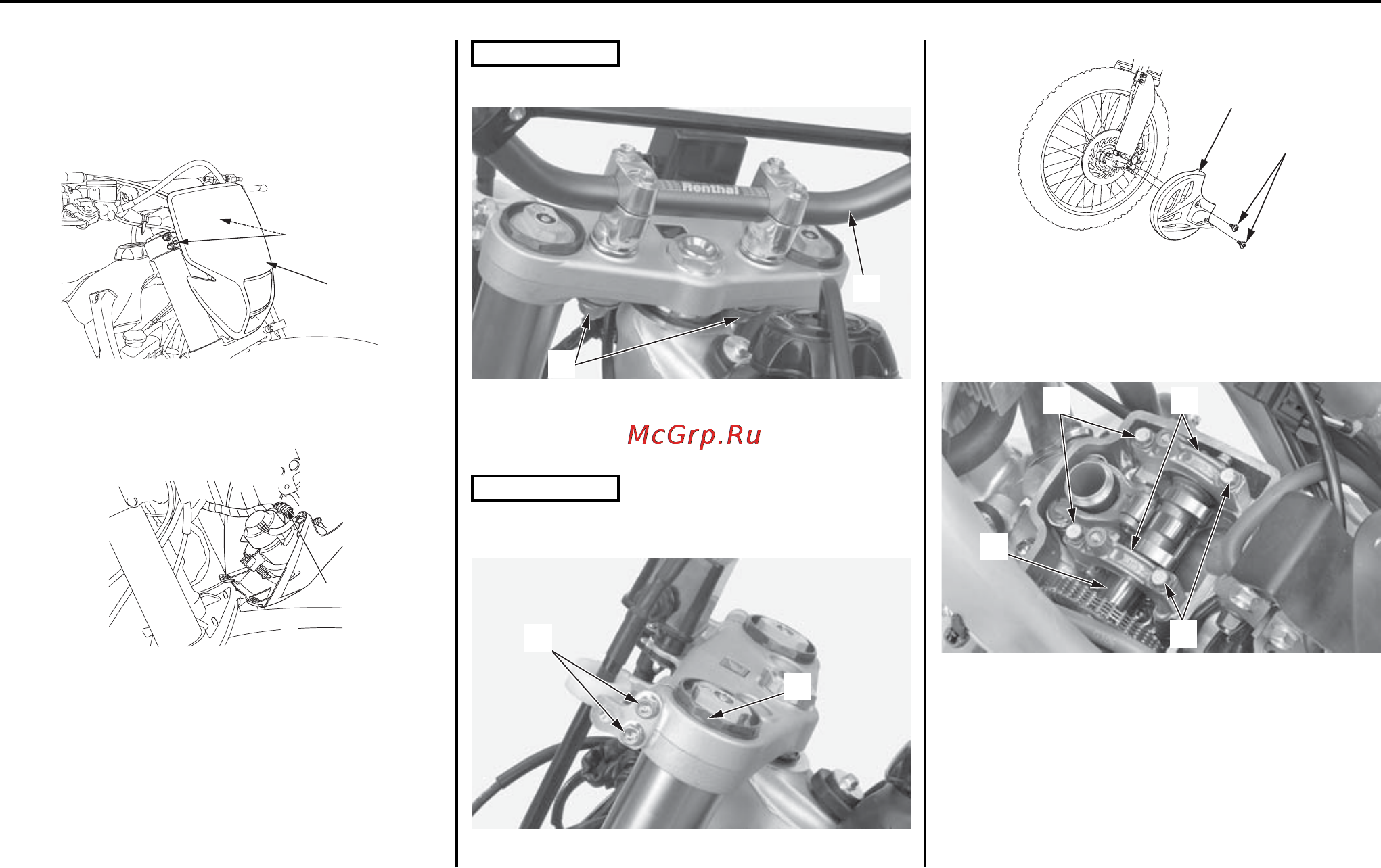Honda CRF250X (2006) [114/171] Регулировка передней подвески