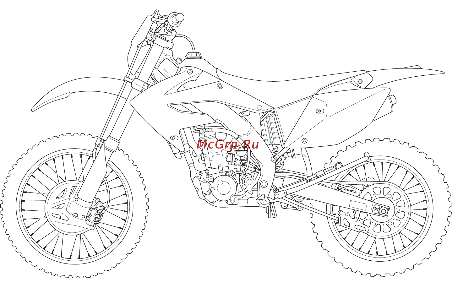 Honda CRF250X (2006) Инструкция по эксплуатации онлайн [3/171] 9747