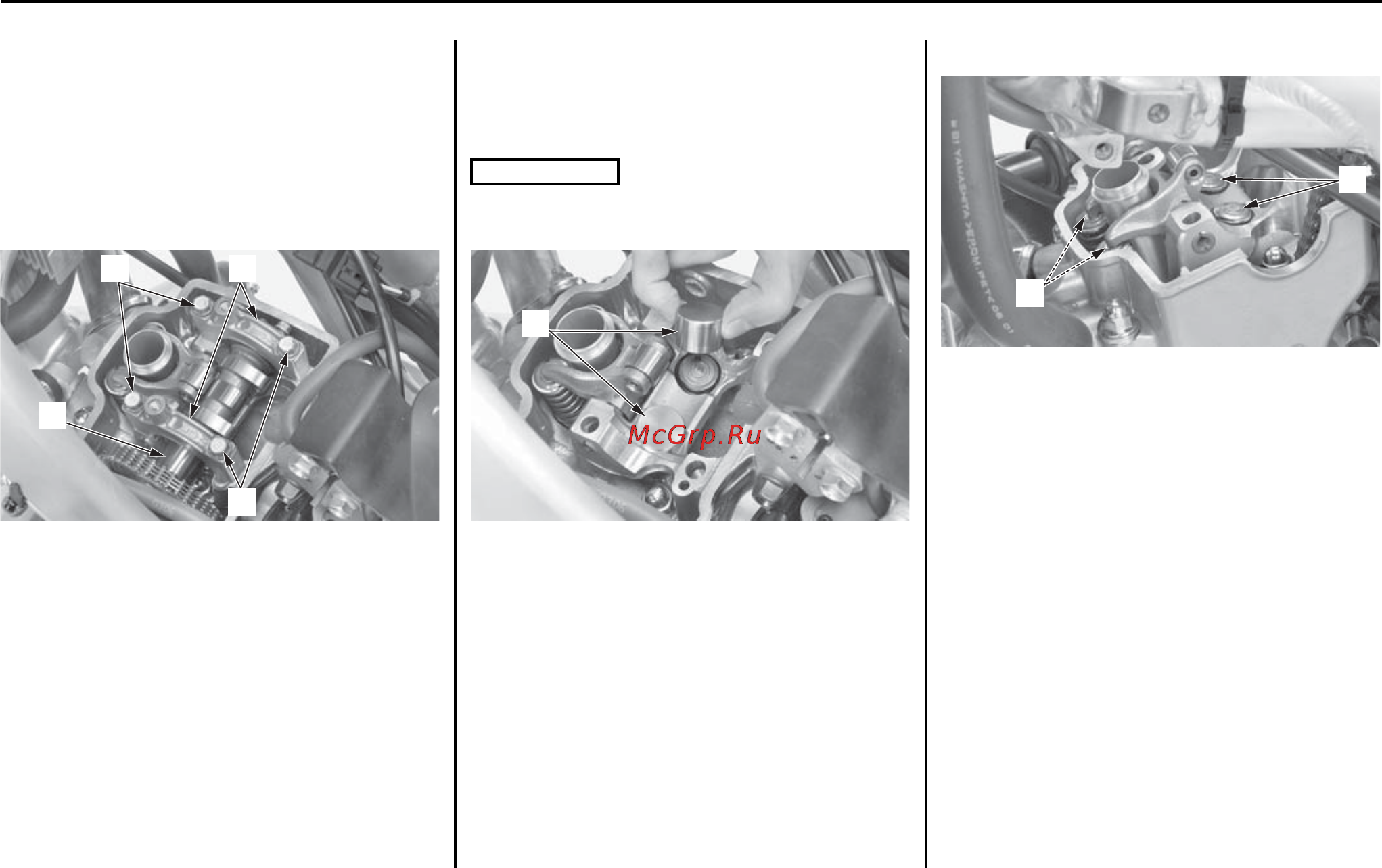 Honda CRF250X (2006) [75/171] Зазоры клапанов