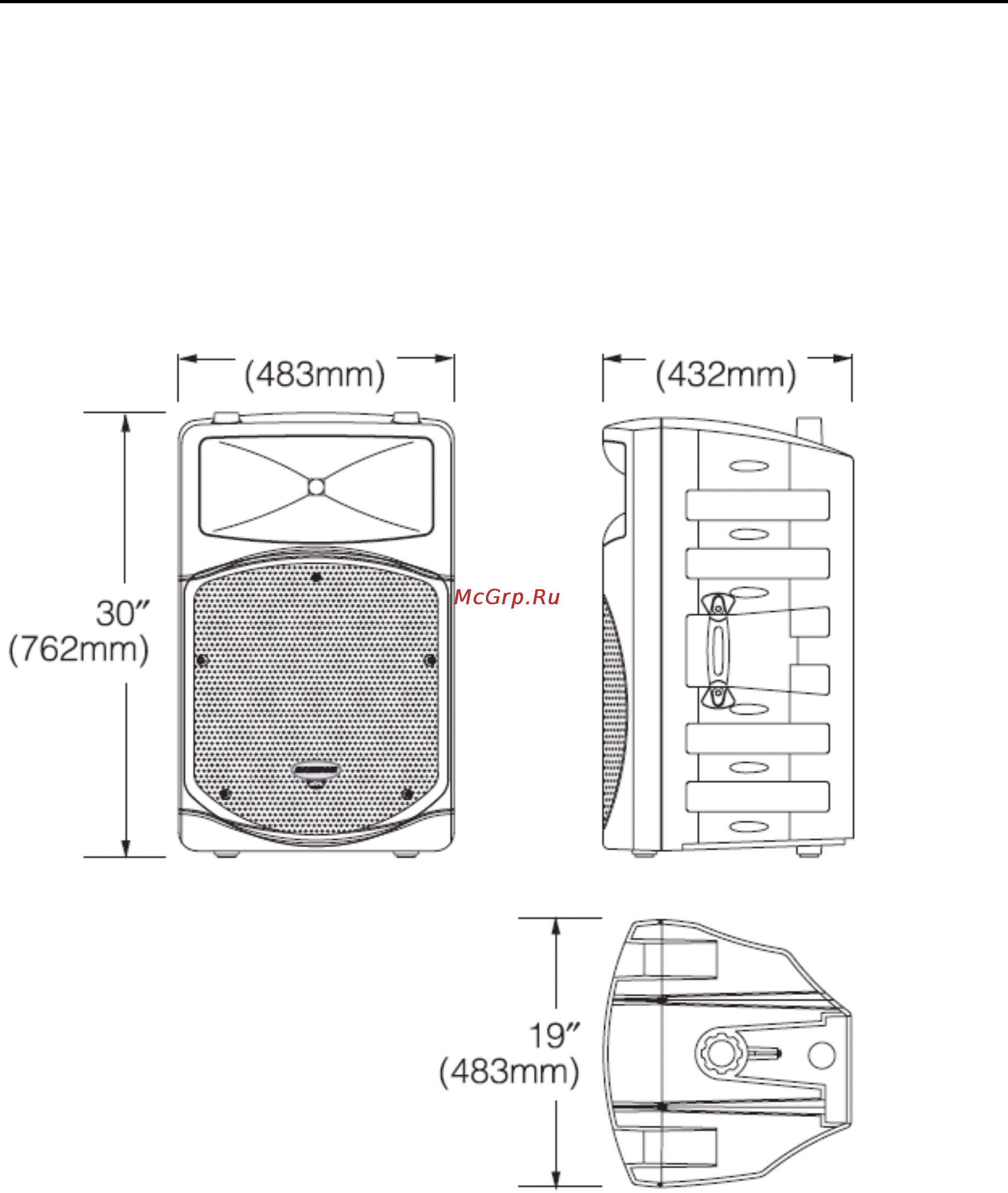Samson DB 300A [8/8] Технические характеристики