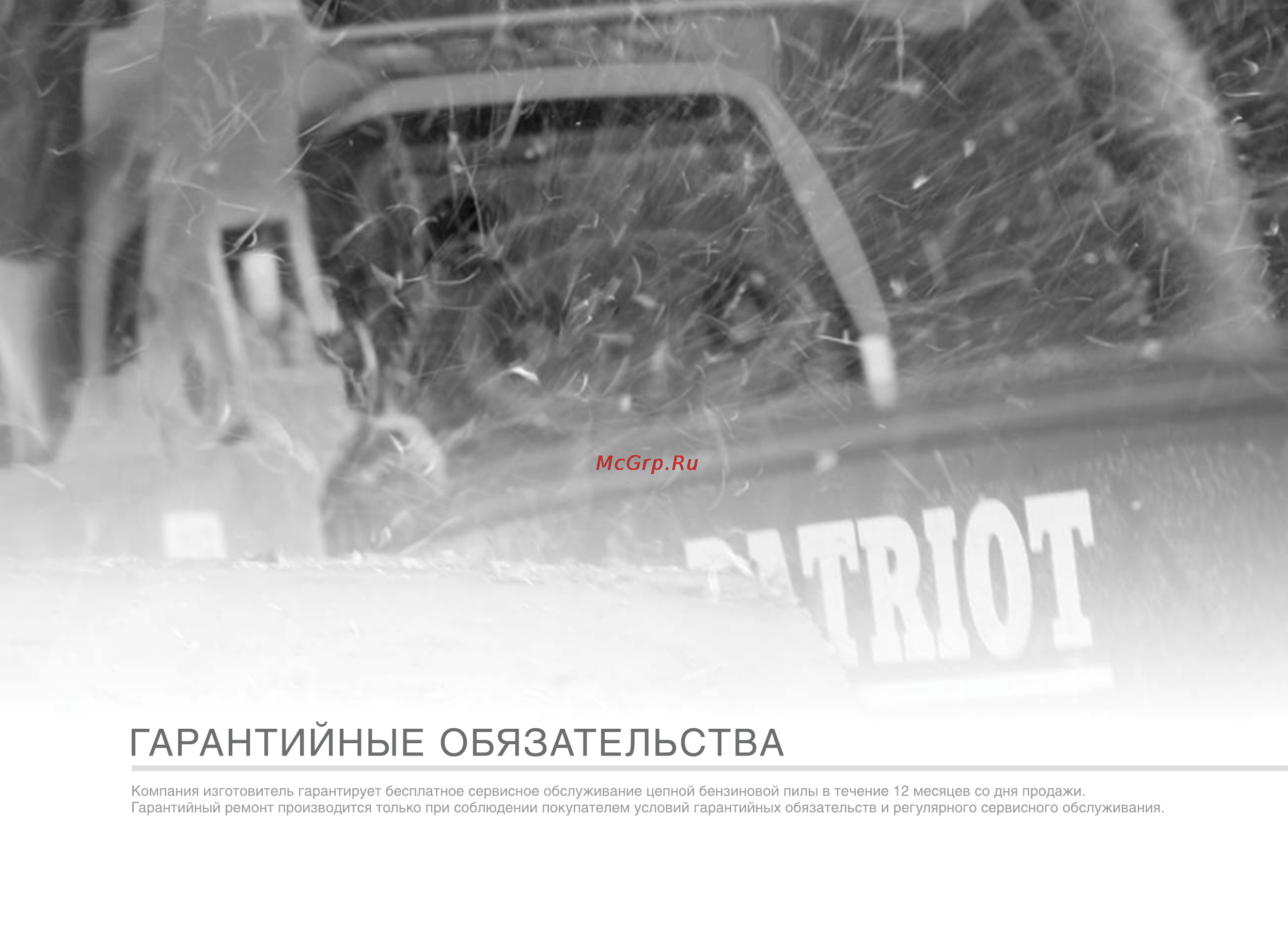 Patriot PT 5220 220105570 Инструкция по эксплуатации онлайн [25/29] 834048