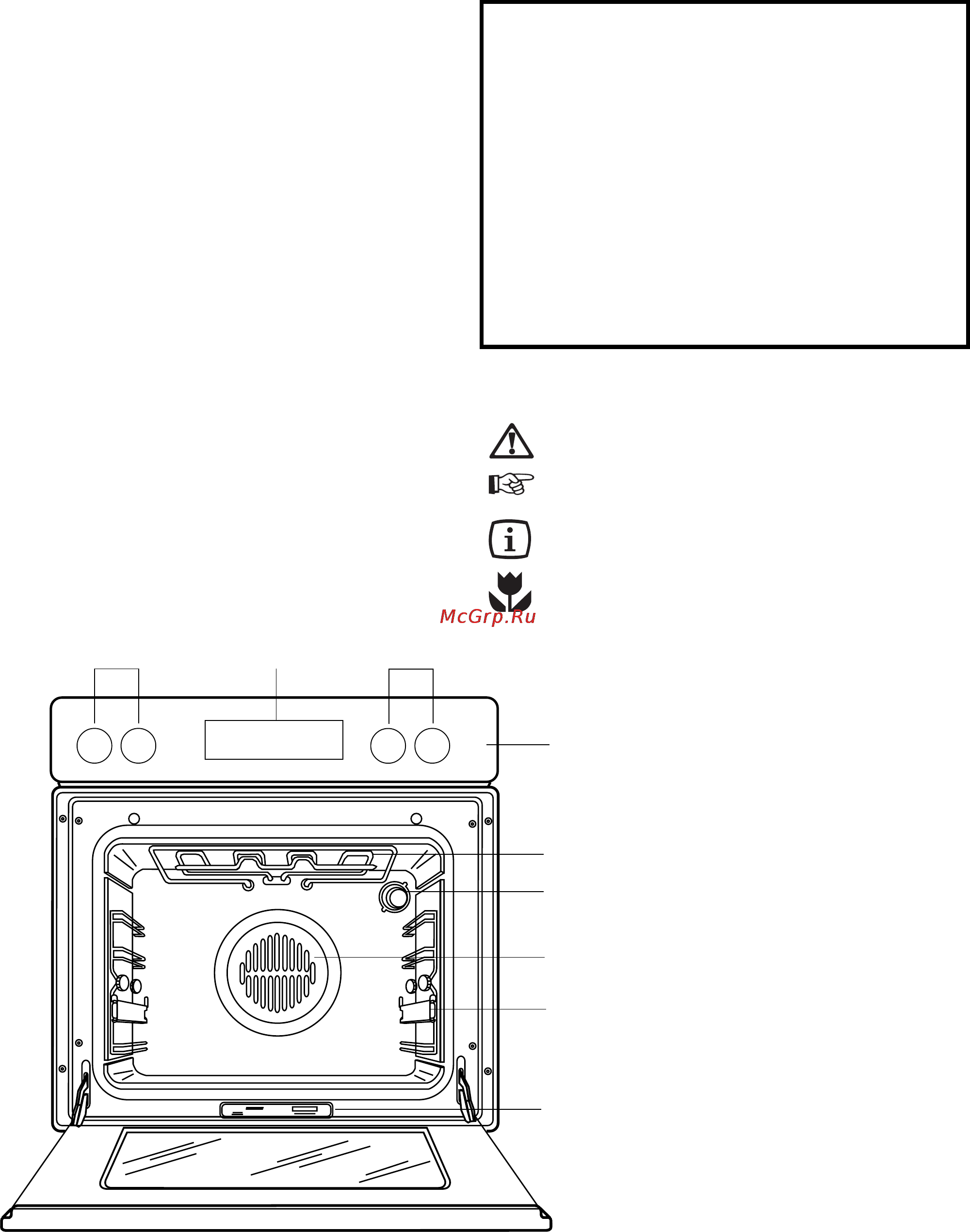 Zanussi ZOU 883 [3/20] Панель управления 4