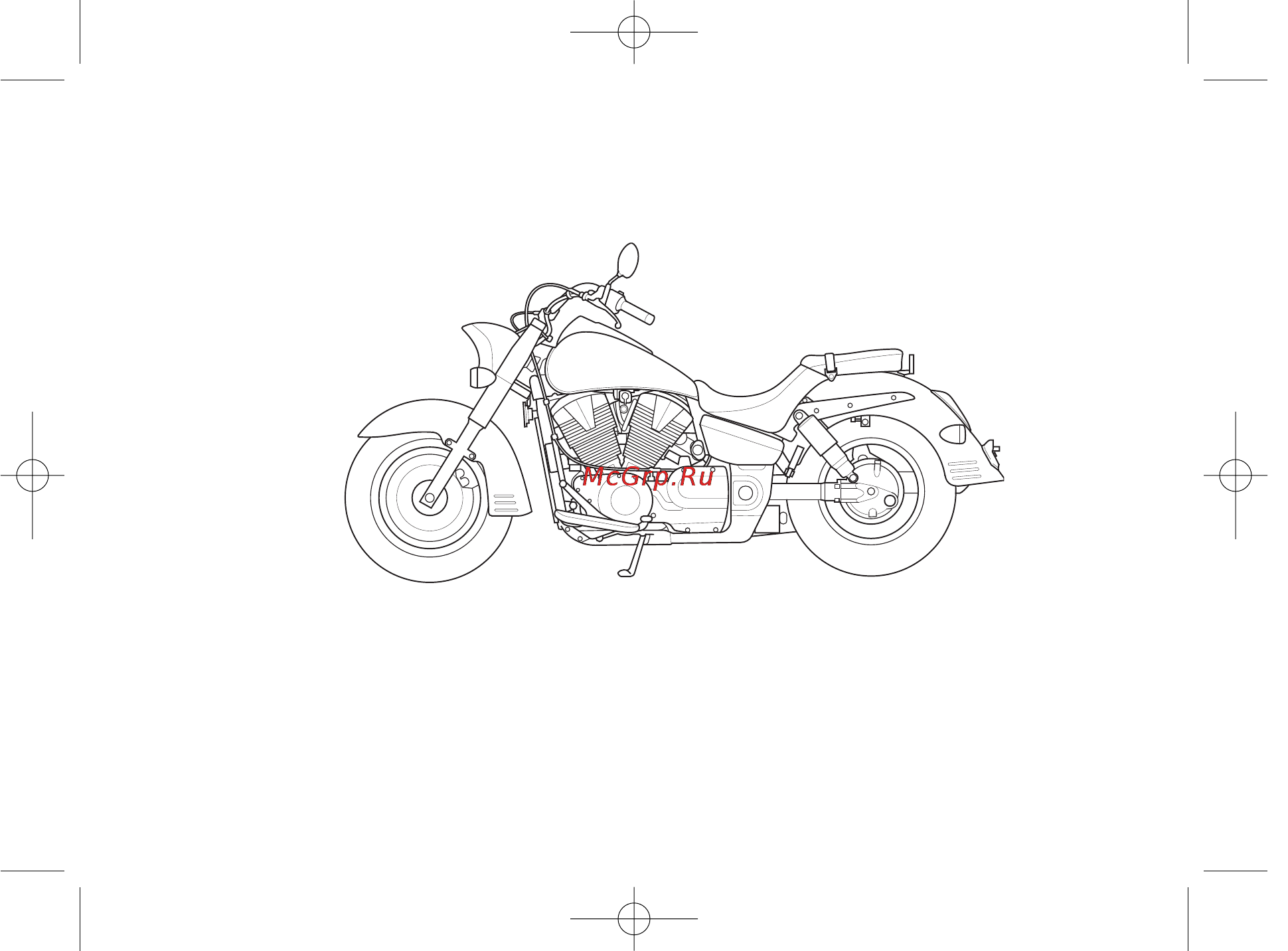Honda VTX1300S [5/119] Руководство по эксплуатации мотоцикла honda vtx1300s