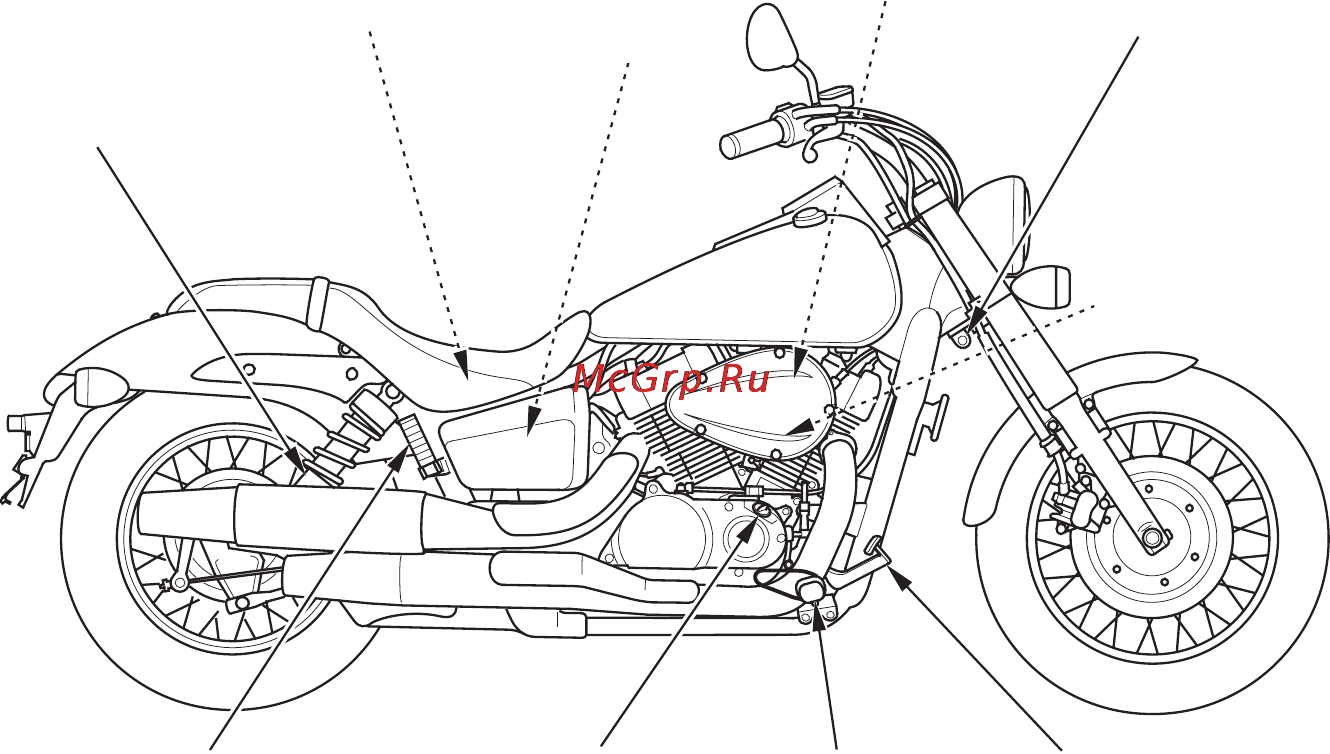 Honda VT750C2S [25/163] Vt750c2b