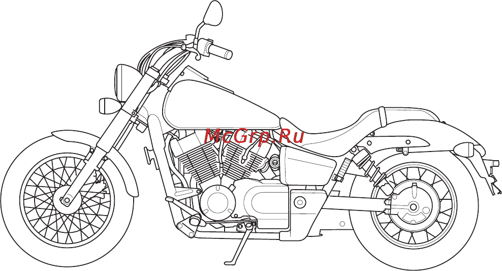 Honda VT750C2B Инструкция по эксплуатации онлайн [3/163] 9835