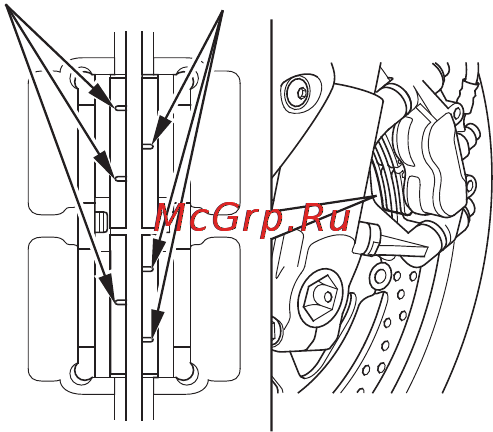 Honda CBR1000RR ABS [141/171] Передний тормоз