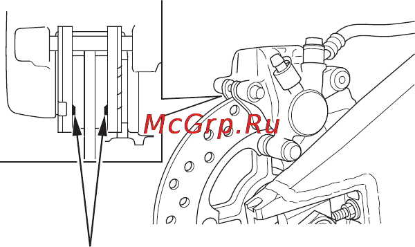 Honda CBR1000RR ABS [142/171] Задний тормоз