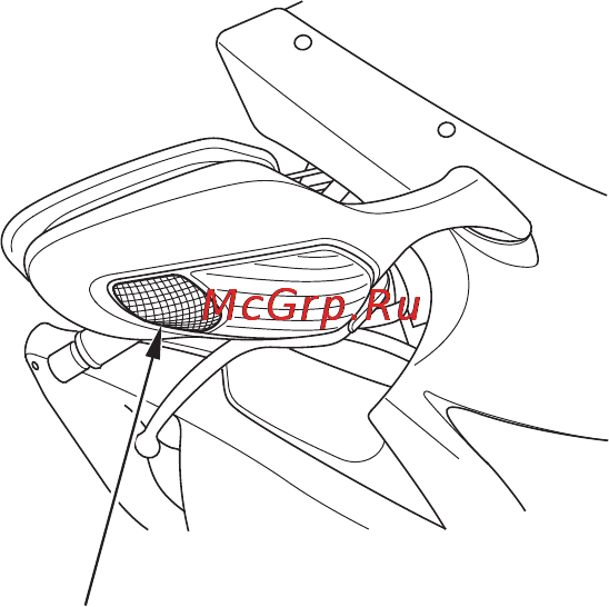 Honda CBR1000RR ABS [152/171] Стояночный фонарь