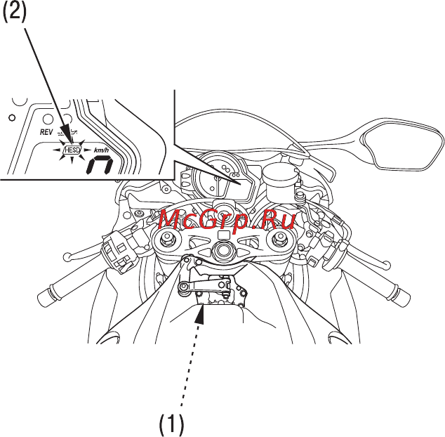 Honda CBR1000RR ABS Инструкция по эксплуатации онлайн [83/171] 9883
