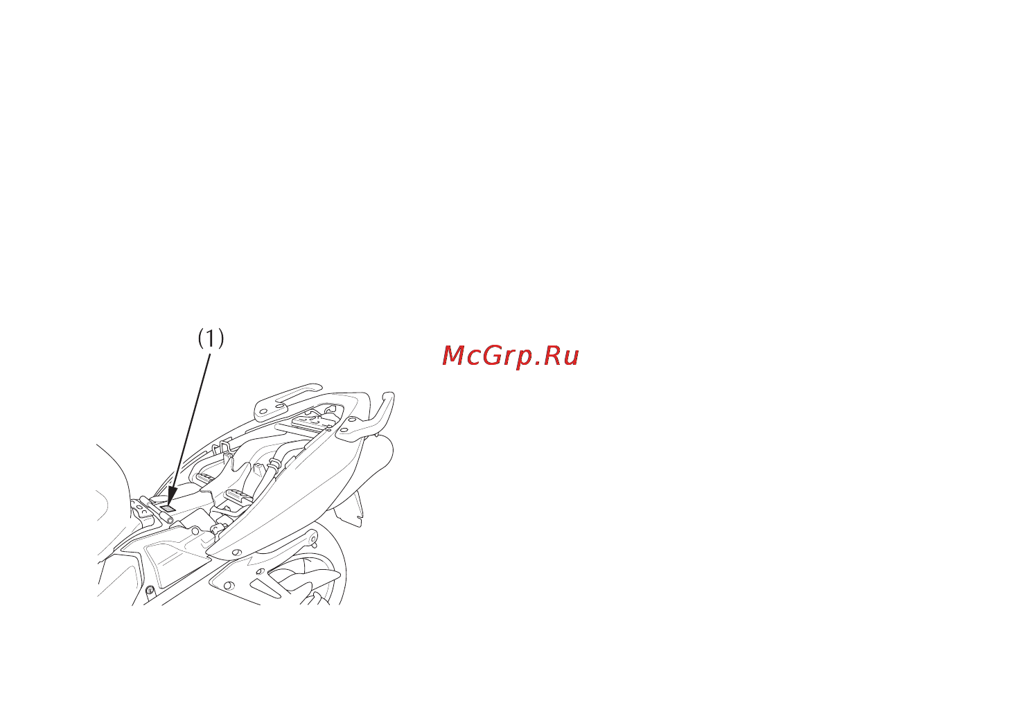 Honda VFR800 (2009) [103/161] Этикетка с обозначением краски
