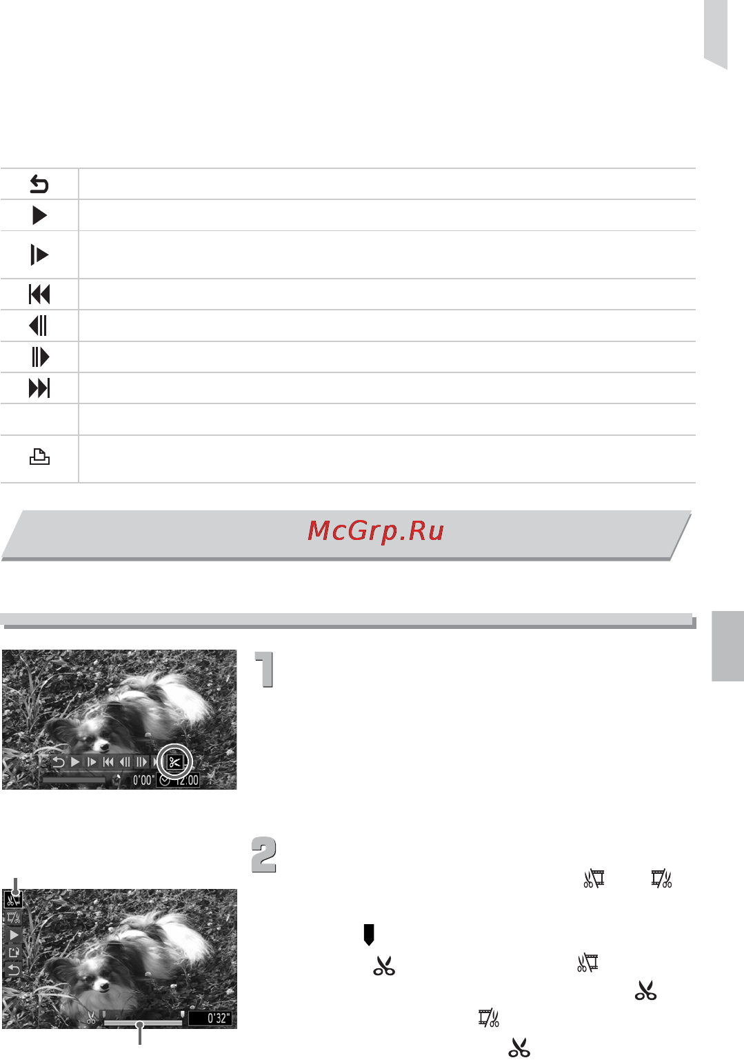 Canon IXUS 300 HS White [105/178] Редактирование