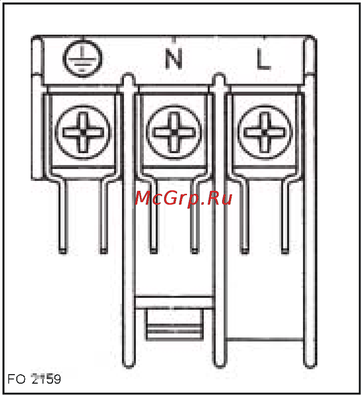 Zanussi ZOB 343 [14/16] Подключение к клеммной