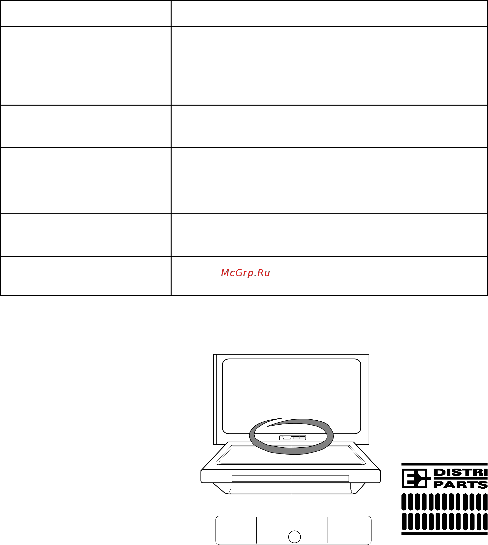 Zanussi ZBQ 861 X [15/17] Техническая помощь и запасные детали