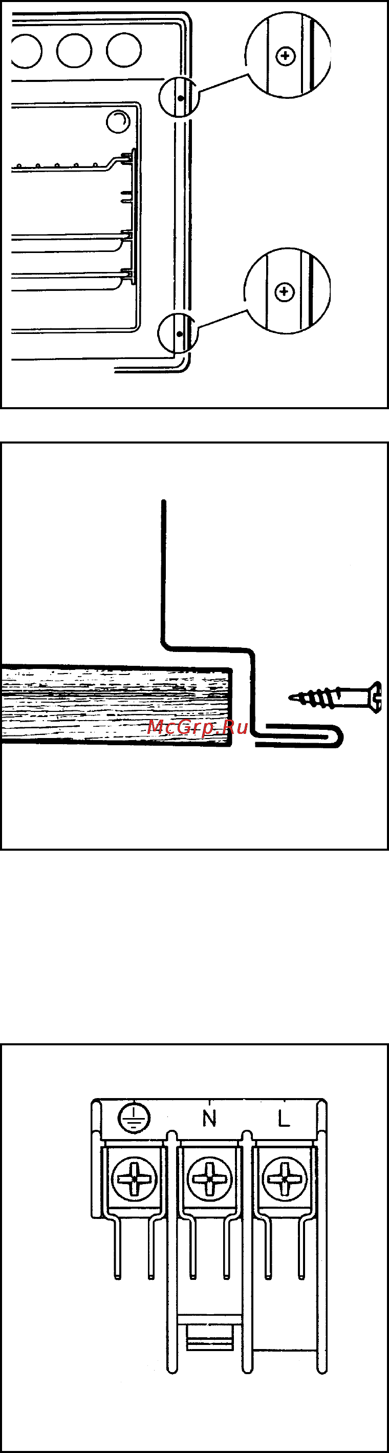 Zanussi ZBM 973 [17/17] Клеммная колодка рис 1 4
