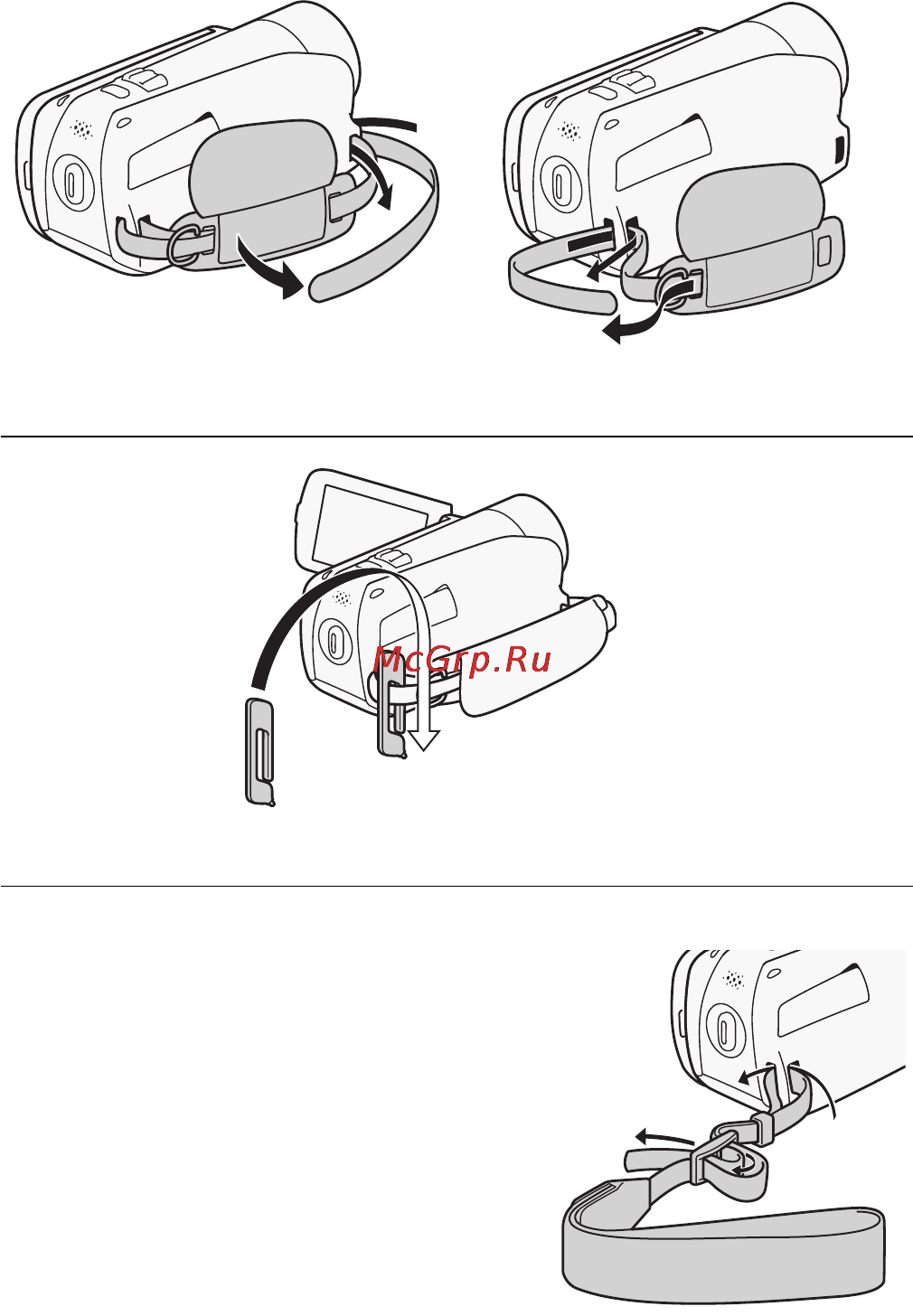Canon Legria HF R26 Black [23/198] Ремни