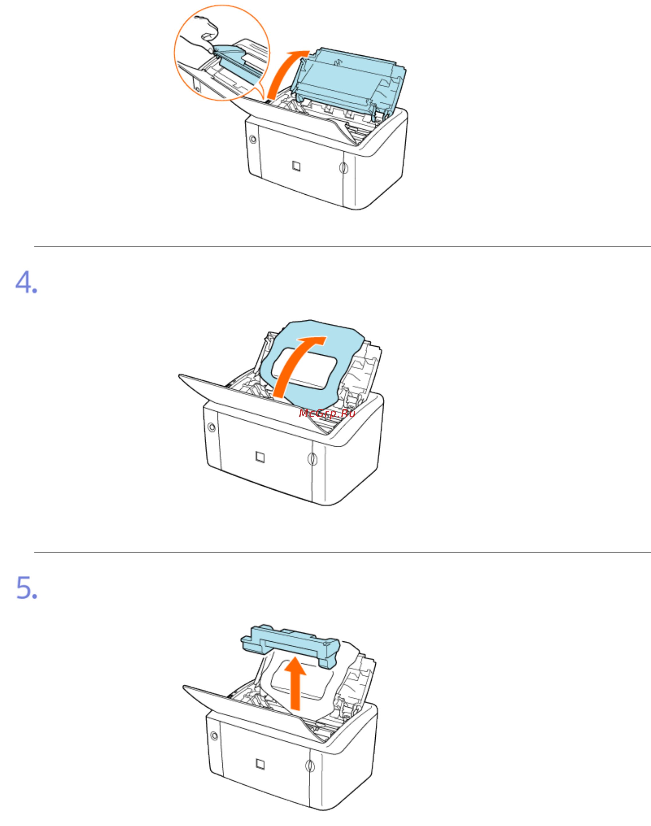 Canon LBP-3010 [56/354] Отделите защитный лист