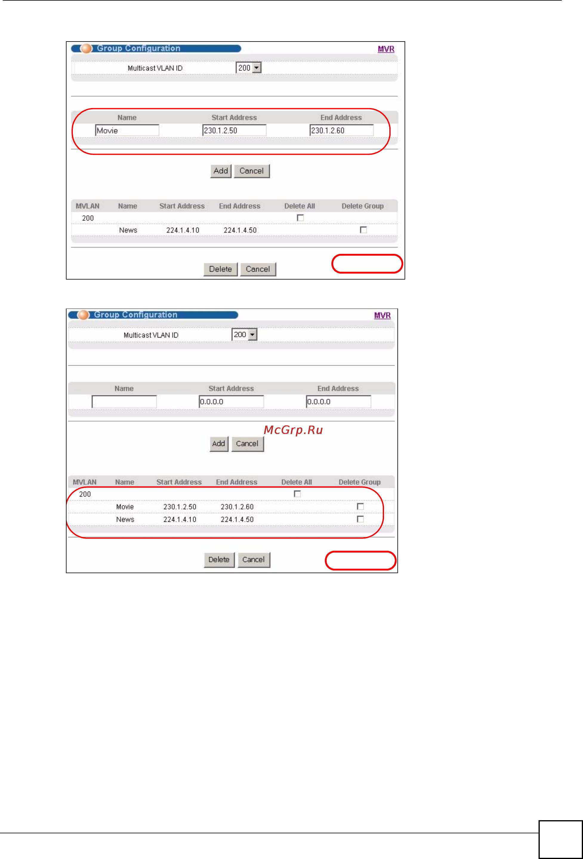 Zyxel GS-2024 EE [137/266] Example