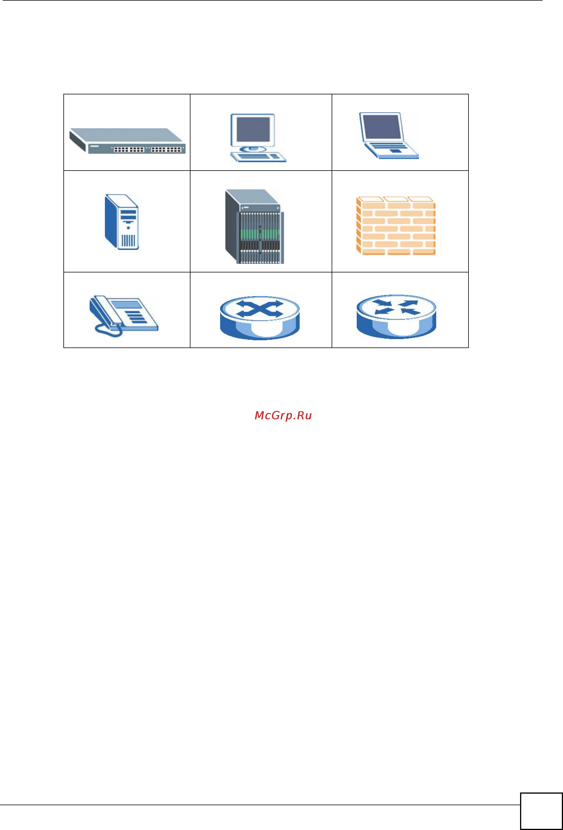 Zyxel GS-2024 EE [5/266] Figures in this user s guide may use the following generic icons the switch icon is not an exact representation of your device