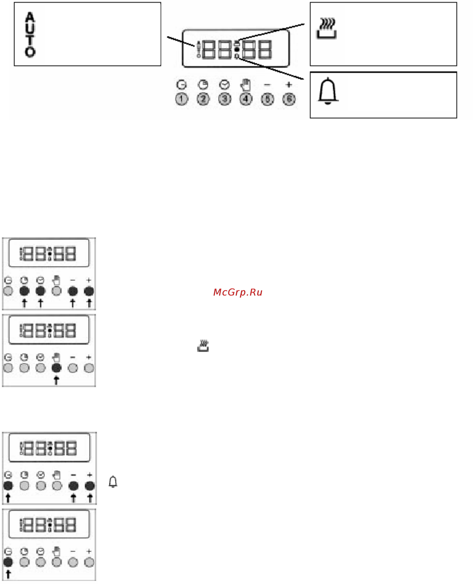 Whirlpool AKP 237 [5/8] Описание дисплея и кнопок