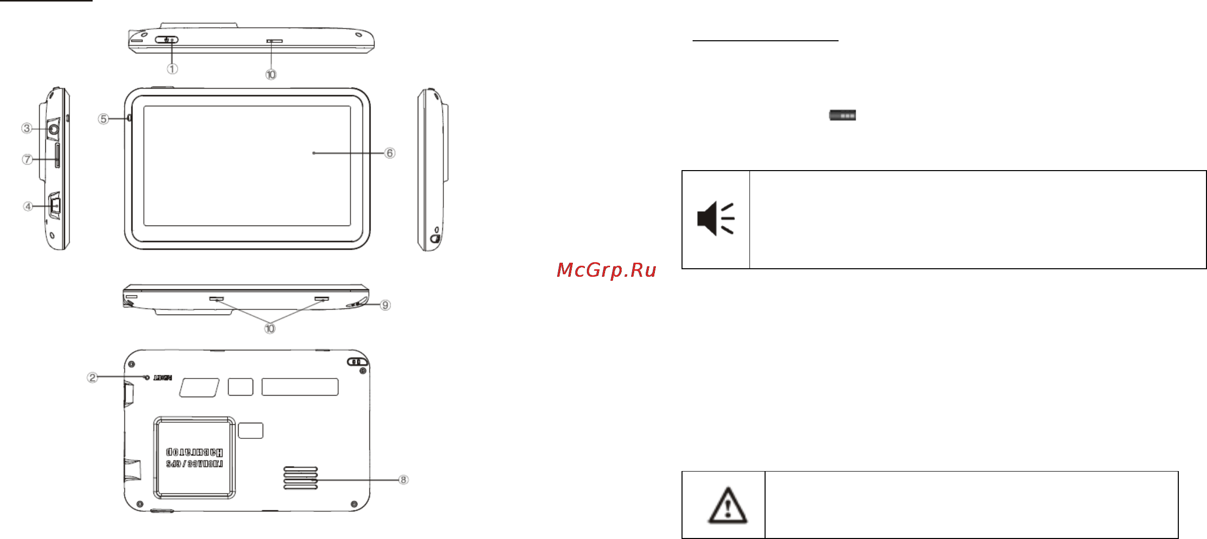 Explay GN-510 [5/11] Основные операции