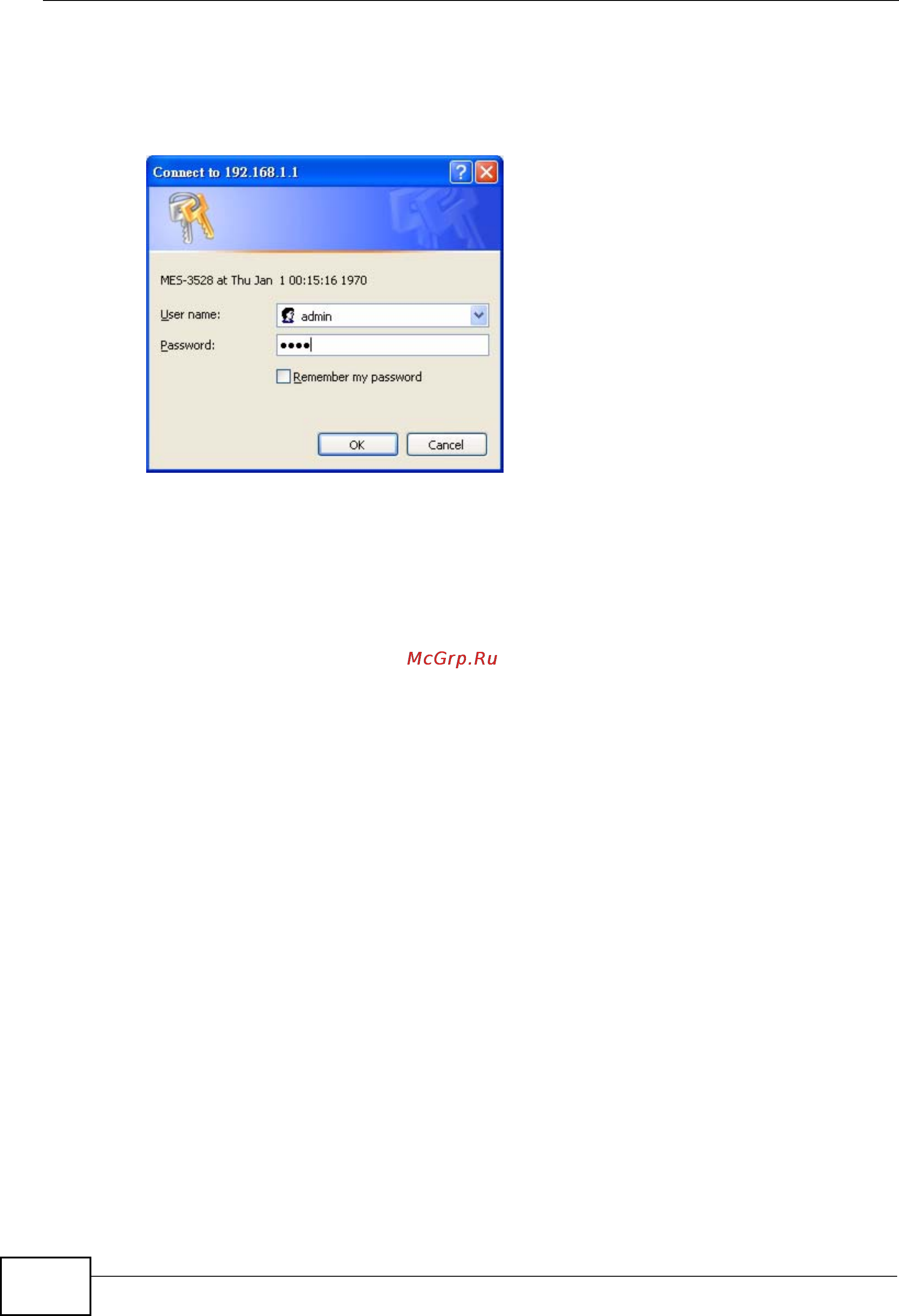 Zyxel MES-3528 [44/354] The status screen