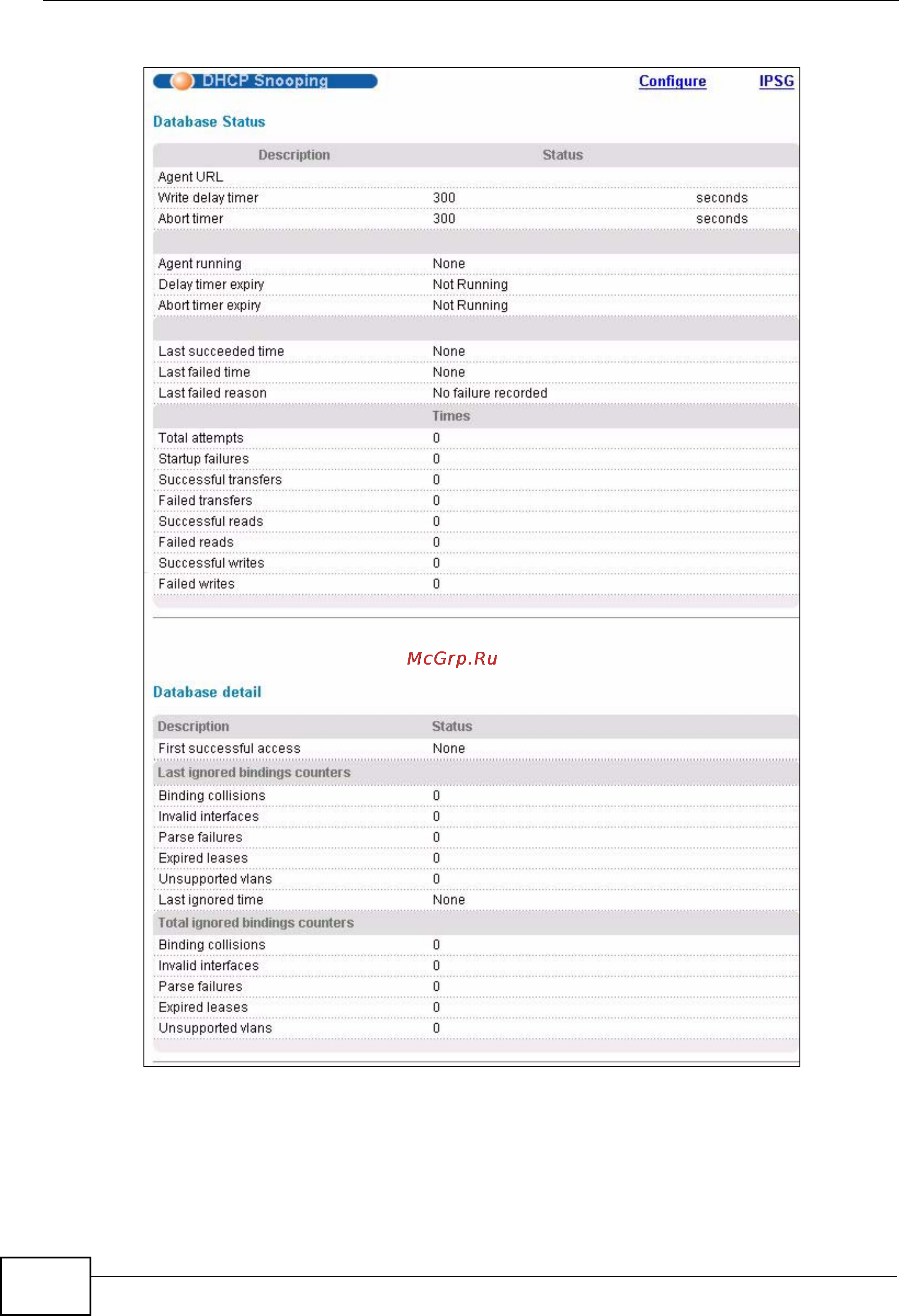 Zyxel GS2200-48 [214/352] Figure 98 dhcp snooping