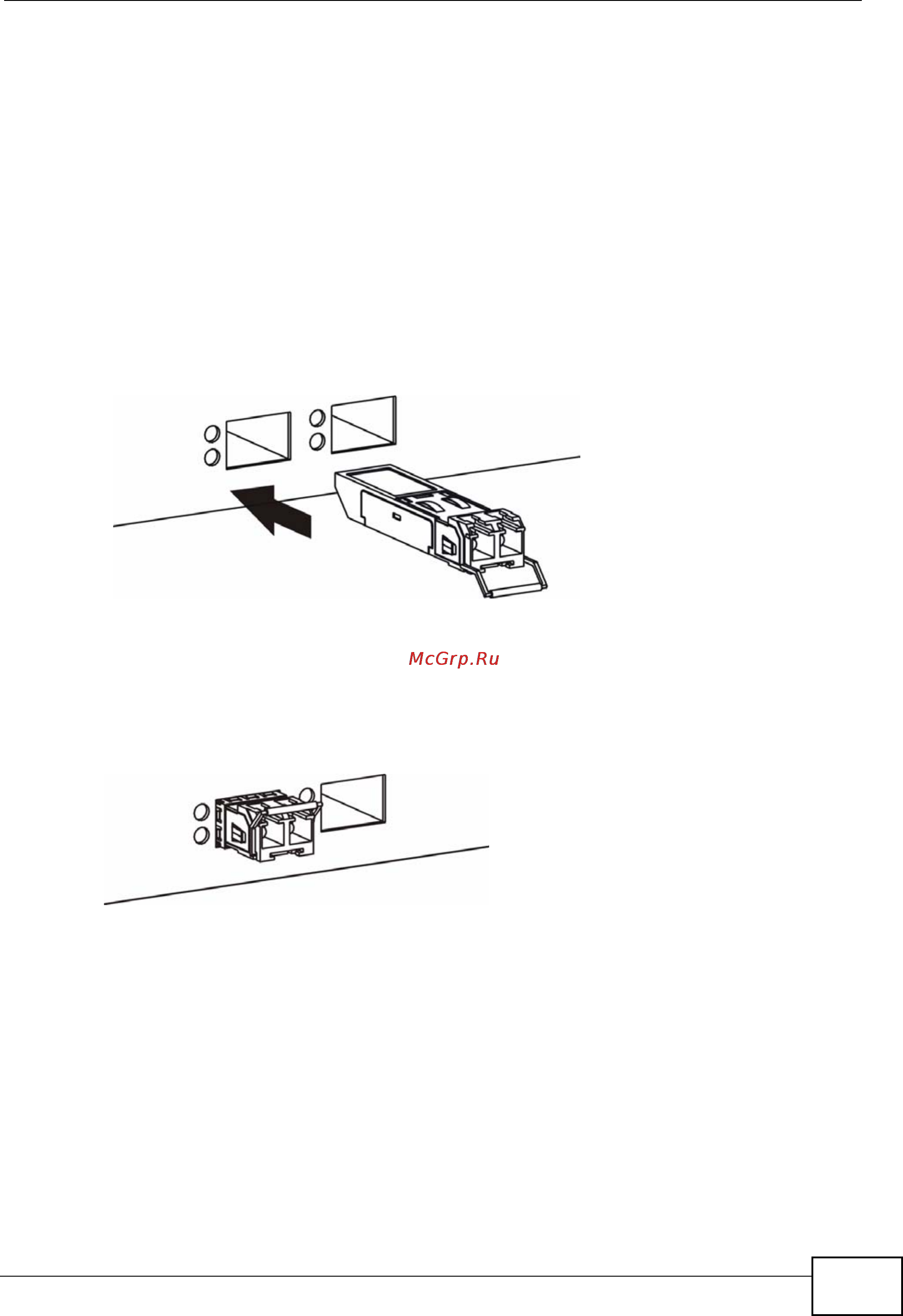 Zyxel GS2200-48 [35/352] Transceiver installation
