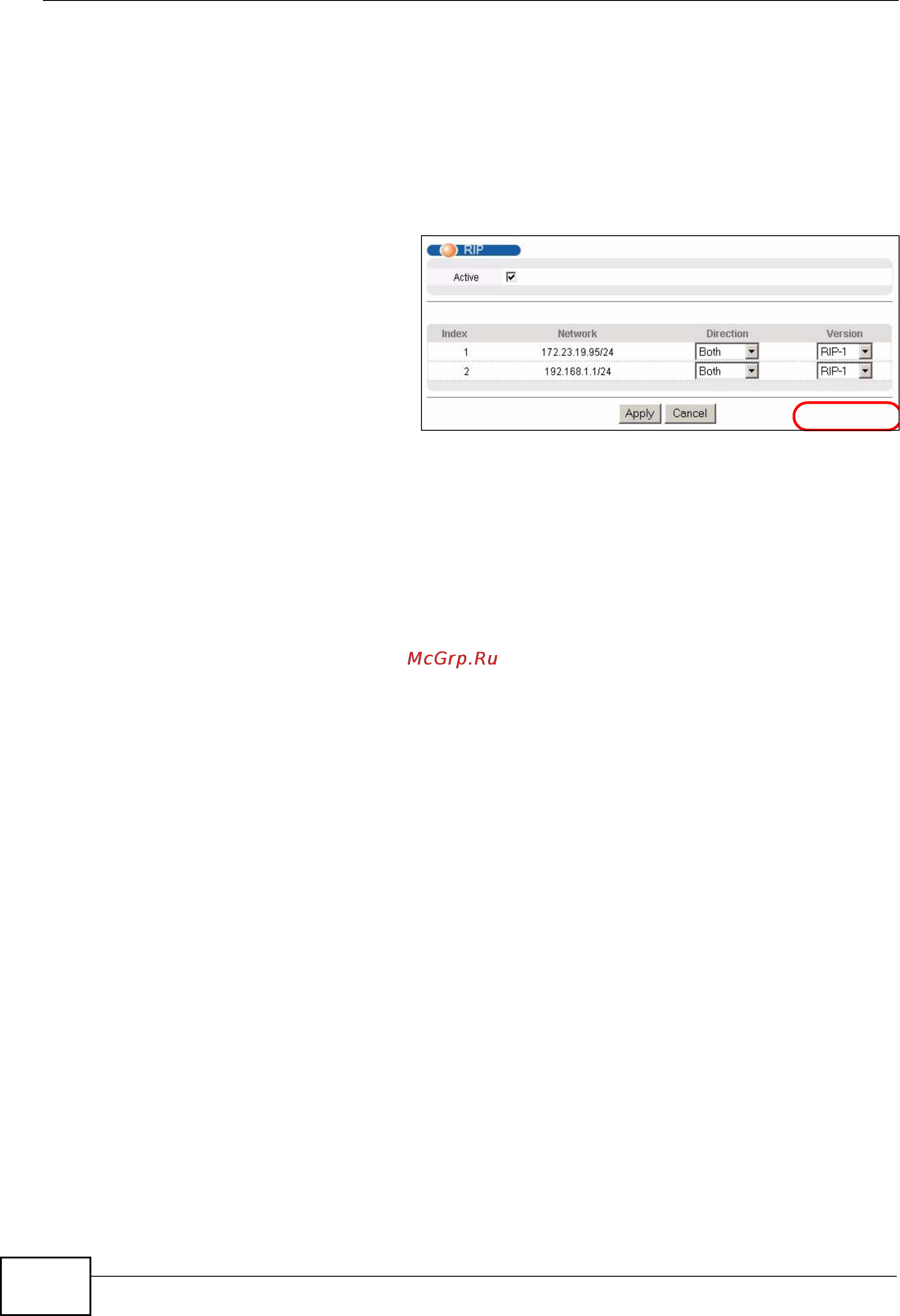 Zyxel GS2200-48 [56/352] Enabling rip