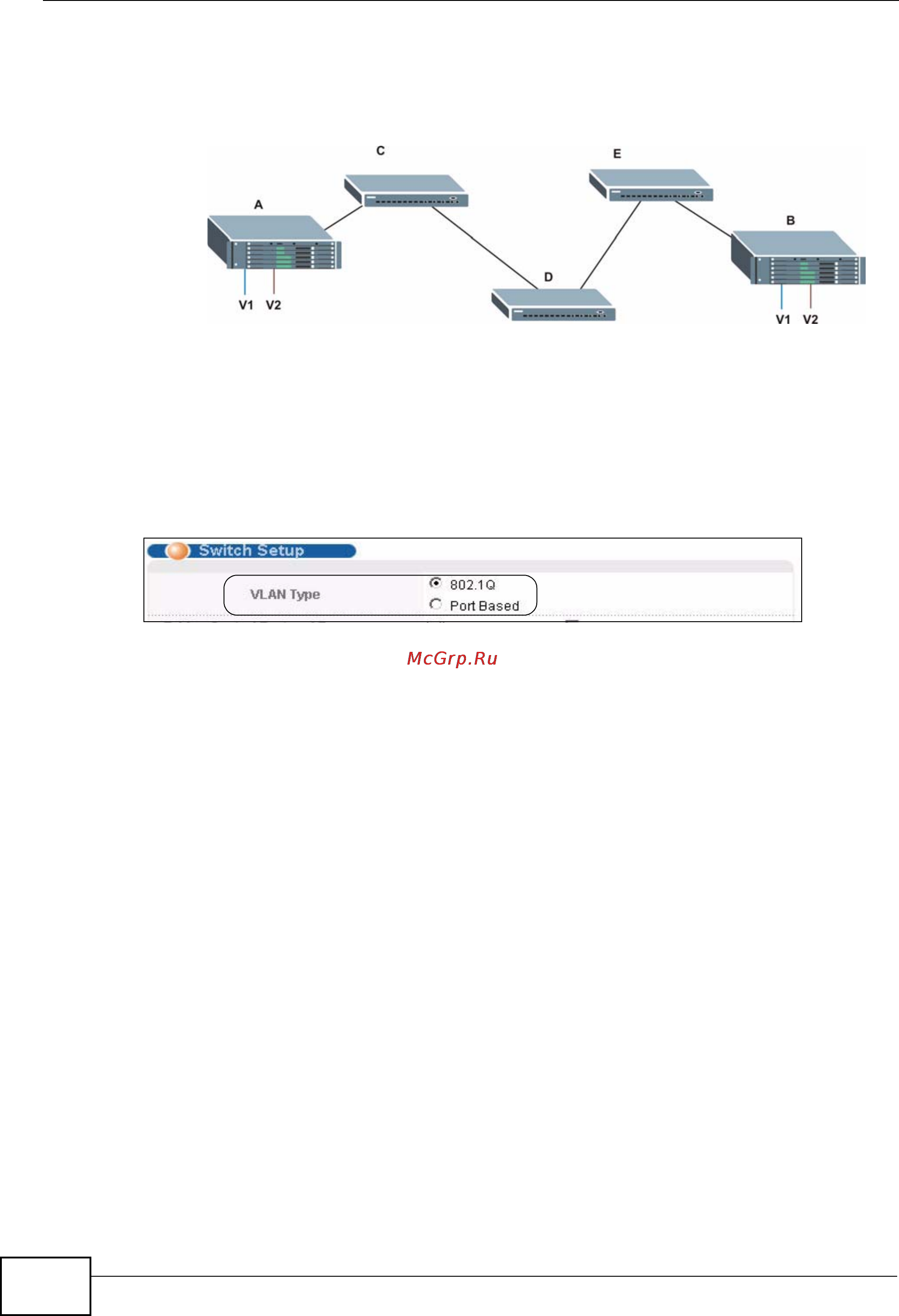 Zyxel GS2200-48 [82/352] Select the vlan type