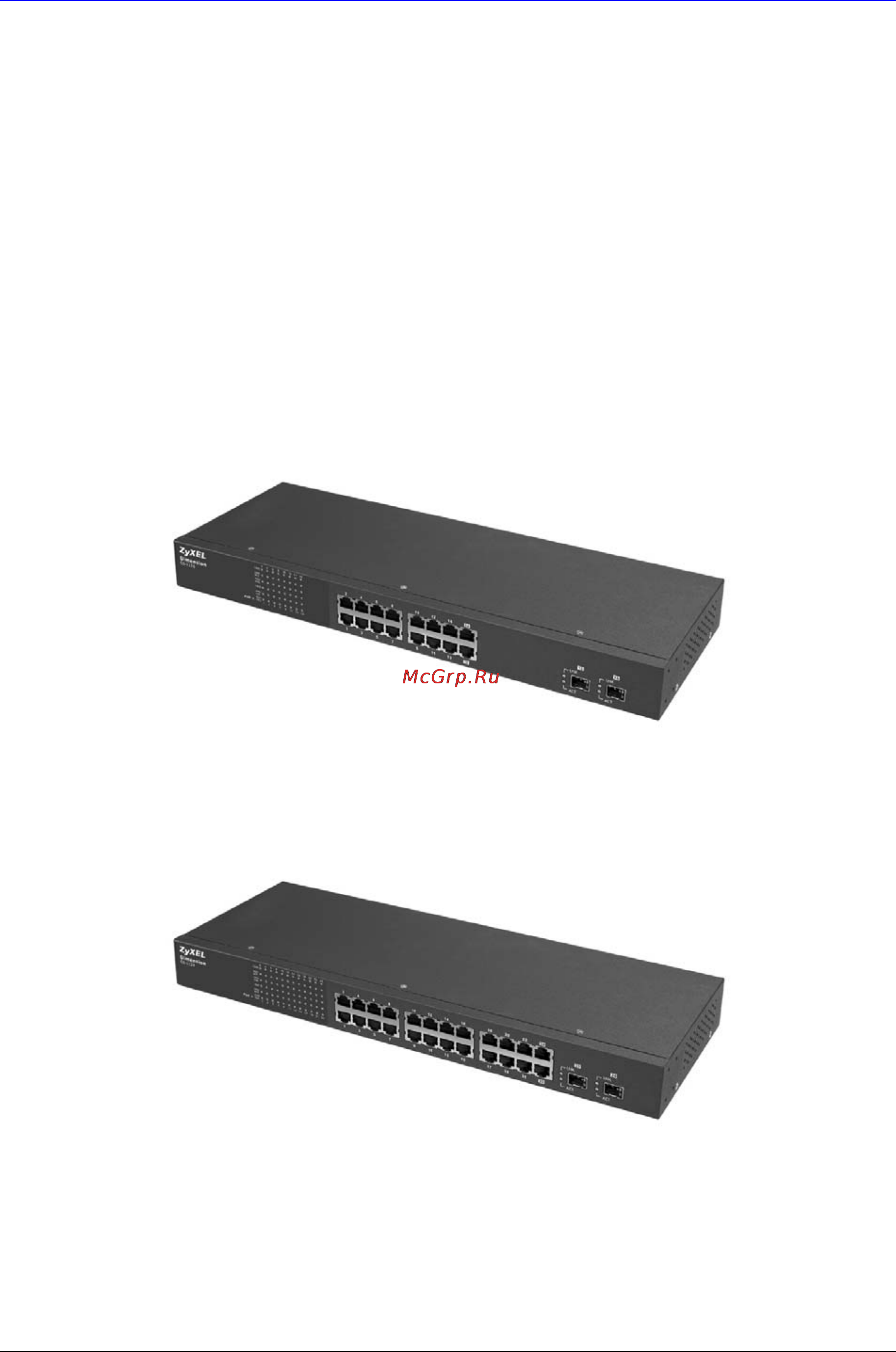 Zyxel GS-1116 EE [11/30] Getting to know the switch
