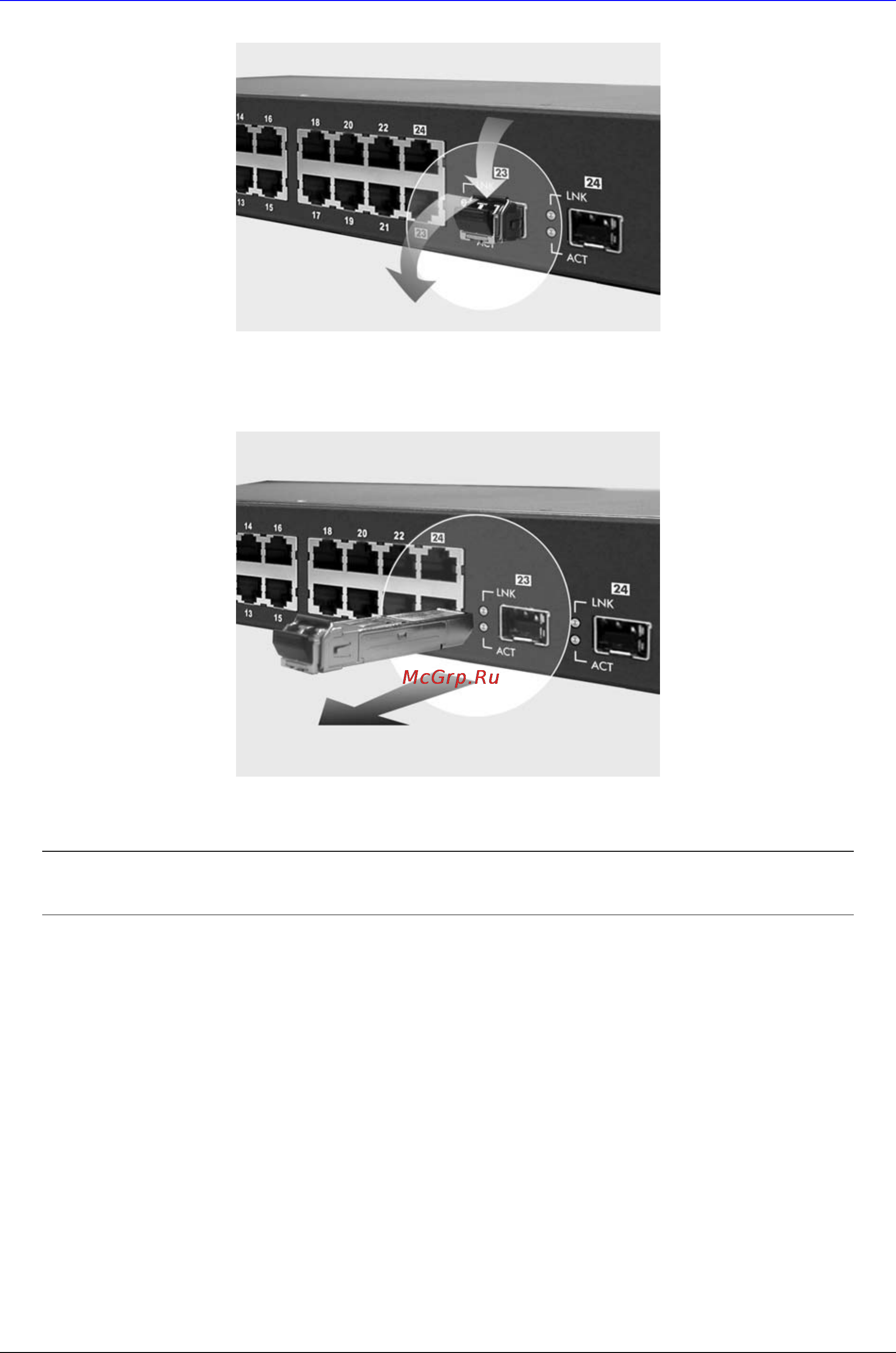 Zyxel GS-1116 EE [22/30] Front panel connections