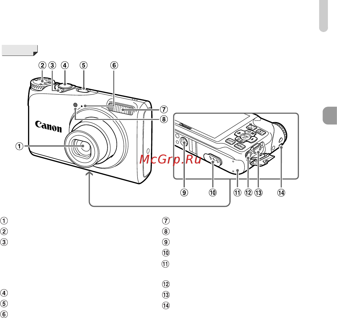 Canon PowerShot A2200 Black Инструкция по эксплуатации онлайн [43/201] 10118