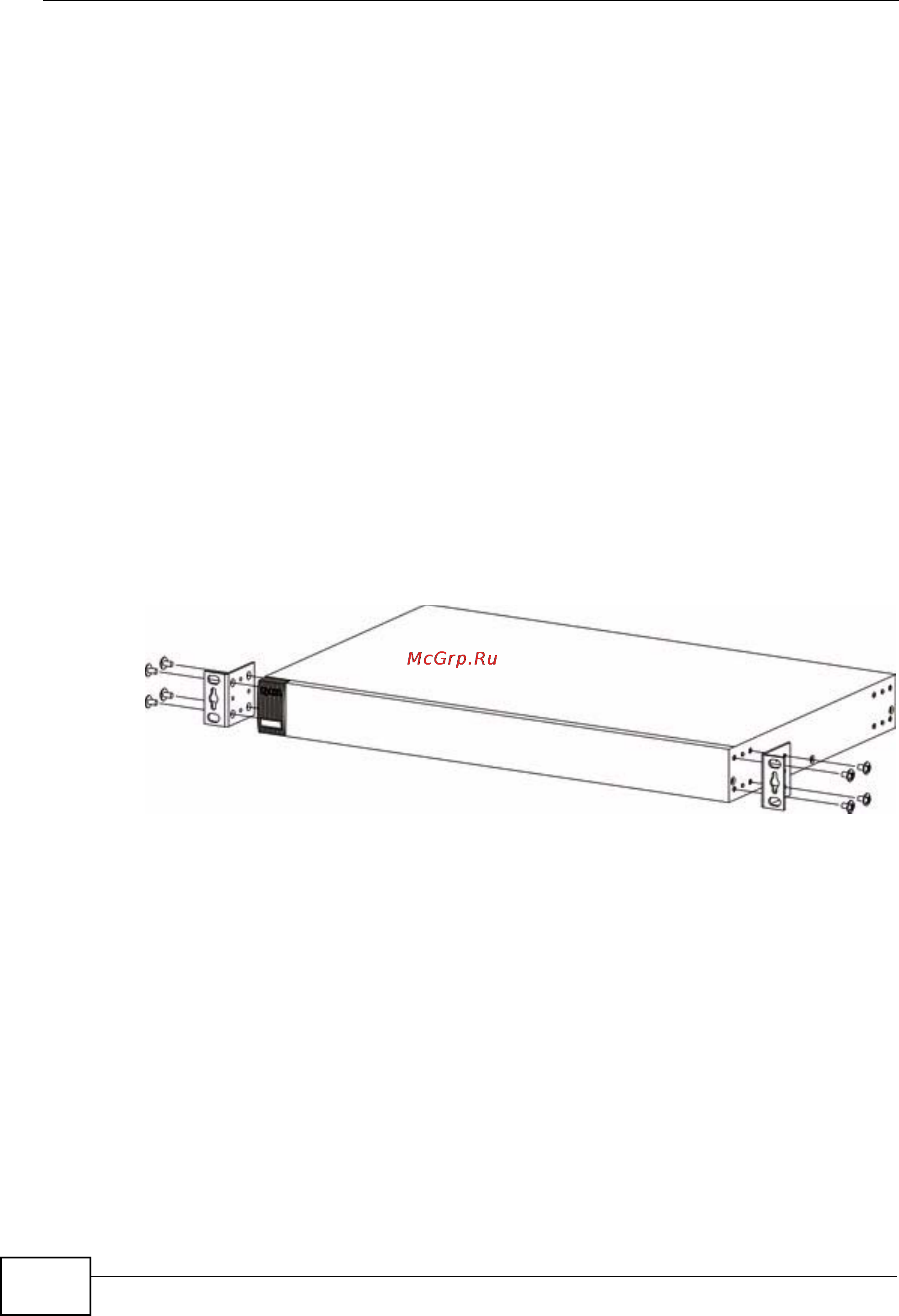 Zyxel GS2200-24P [30/360] Rack mounted installation requirements