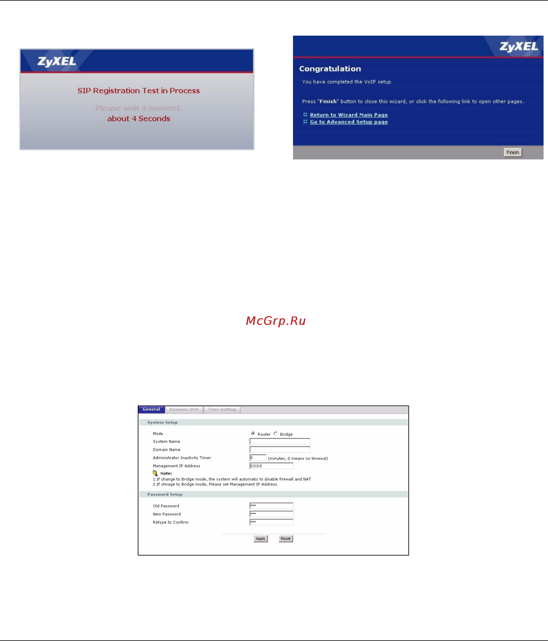 Zyxel P-2304R EE [9/13] Bandwidth management wizard optional