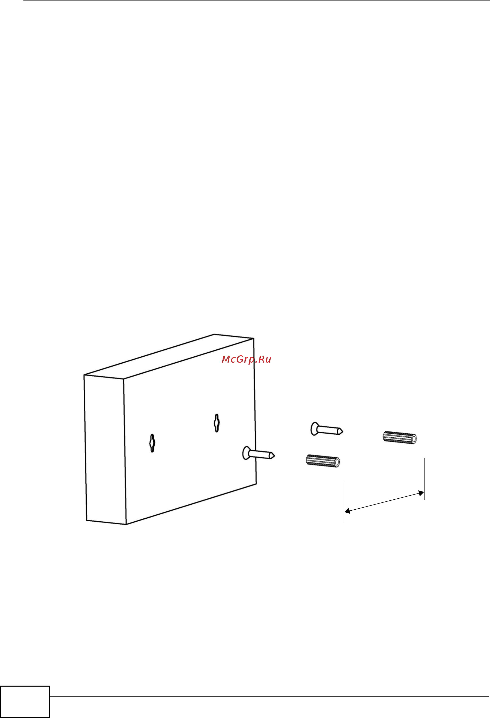 Zyxel ES1100-16 [16/30] Wall mounting es1100 16 es1100 24e only