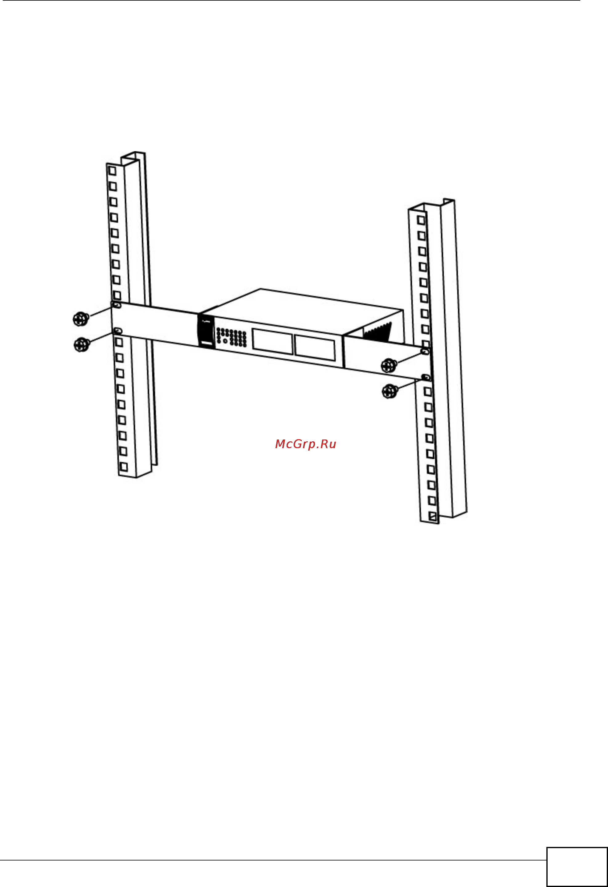 Zyxel ES1100-24E [19/30] Mounting the switch on a rack