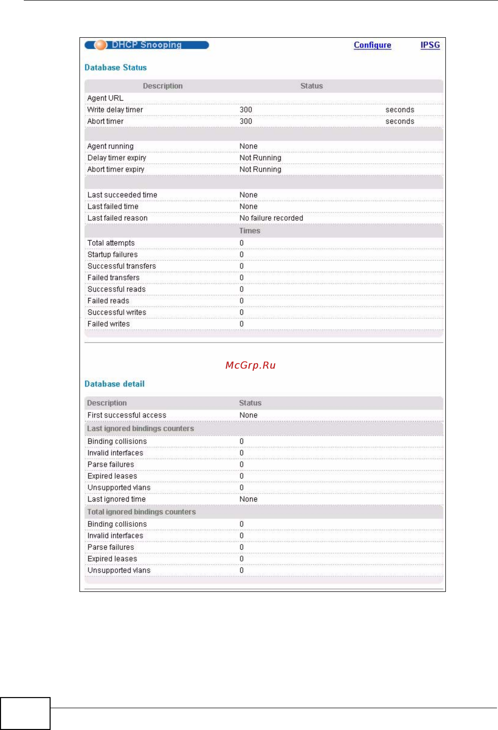 Zyxel MES-3728 [244/388] Figure 124 dhcp snooping