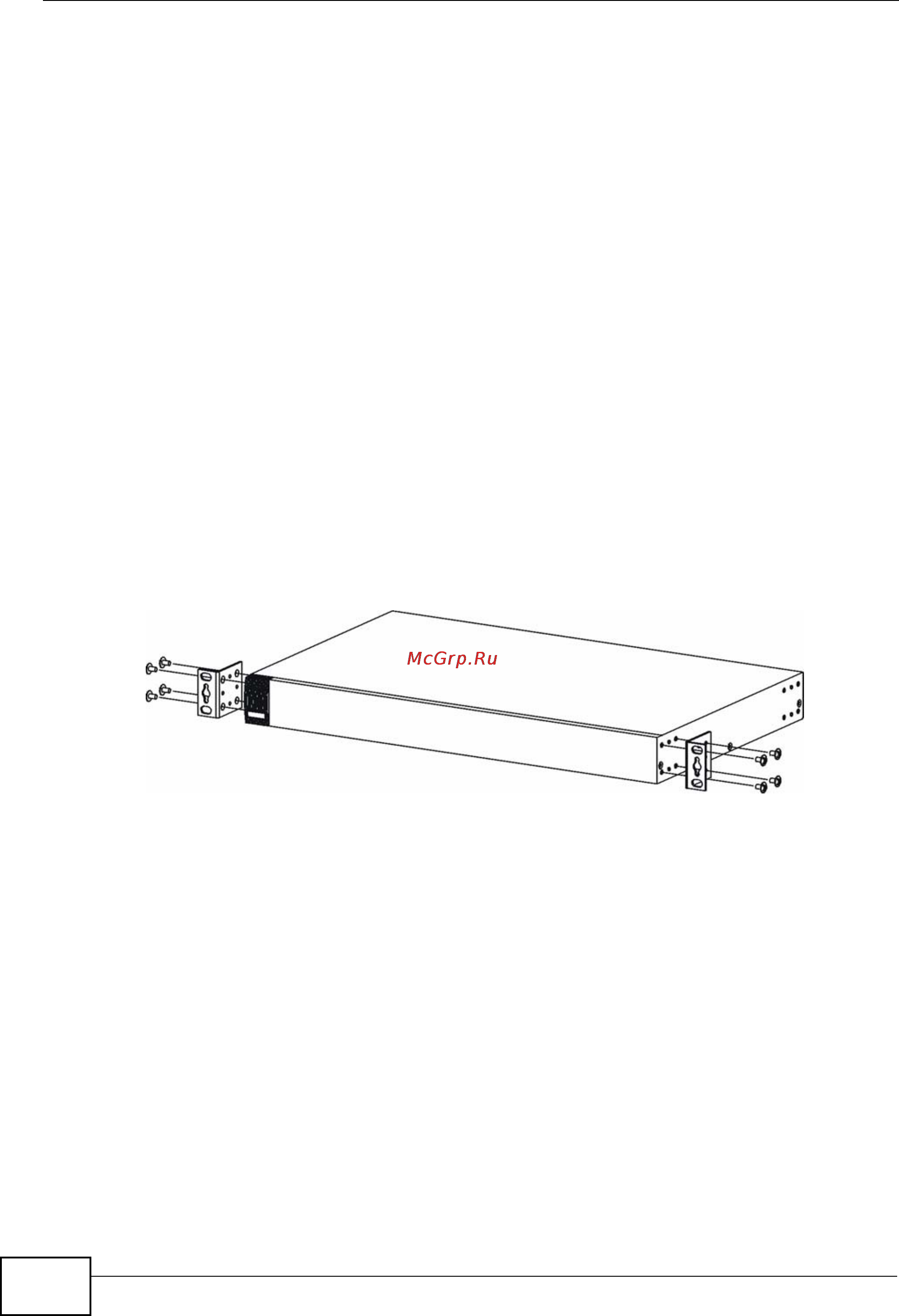 Zyxel MES-3728 [30/388] Rack mounted installation requirements