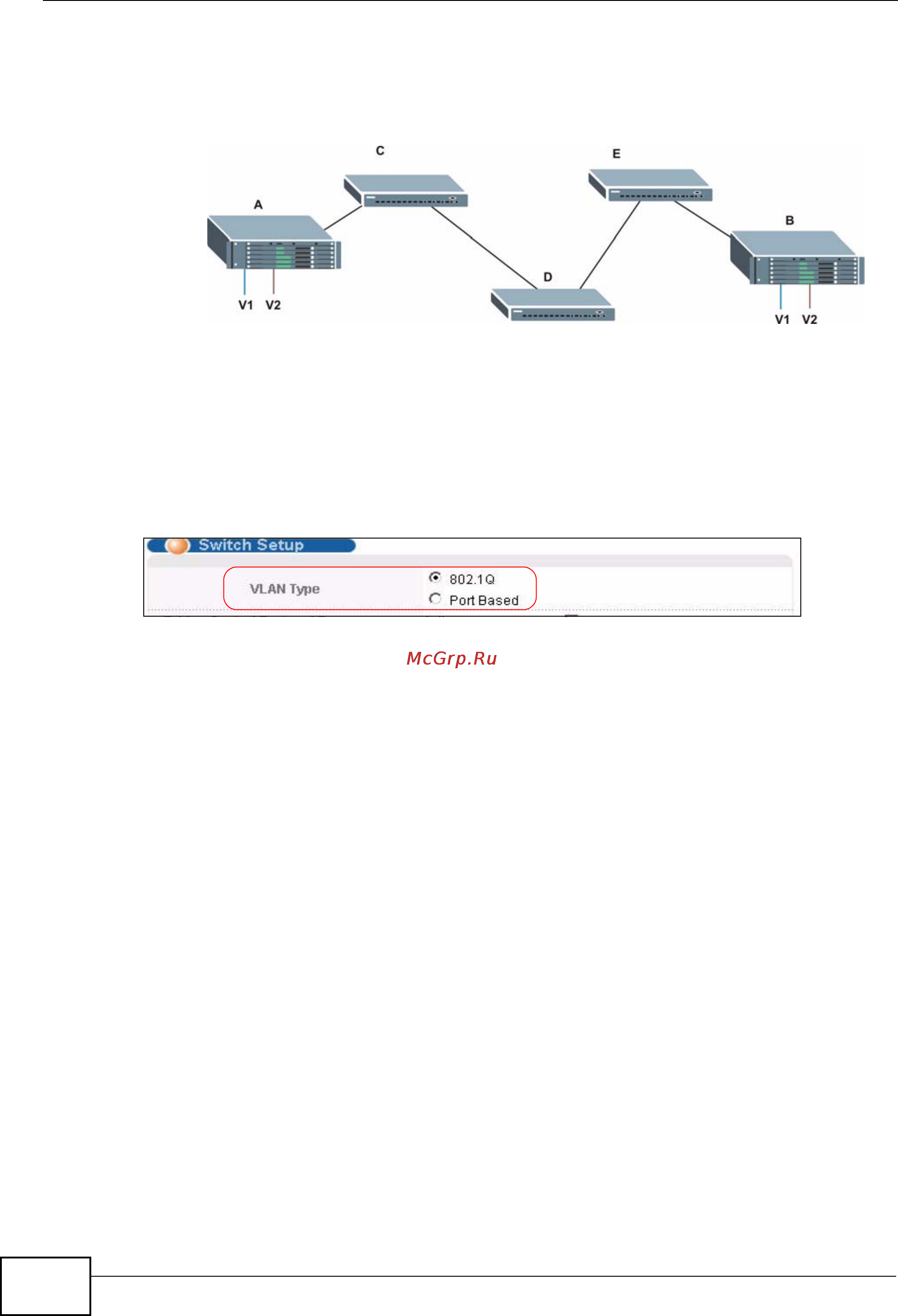 Zyxel MES-3728 [98/388] Select the vlan type