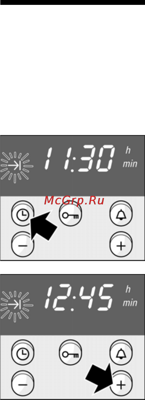 Siemens HB 33R.50 [24/63] Автоматическое включение и выключение духового шкафа