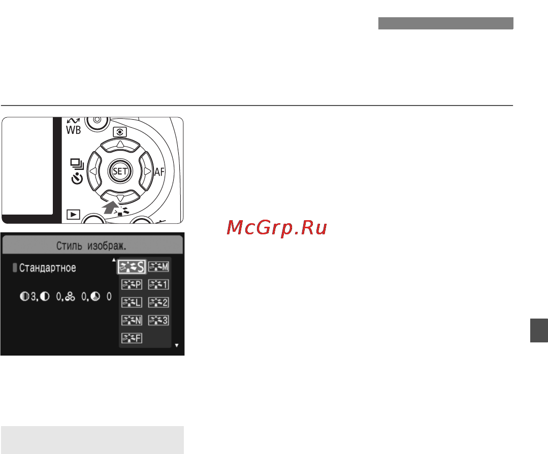 Canon EOS 1000D 18-55 Black Kit [67/196] Выбор стиля picture styl