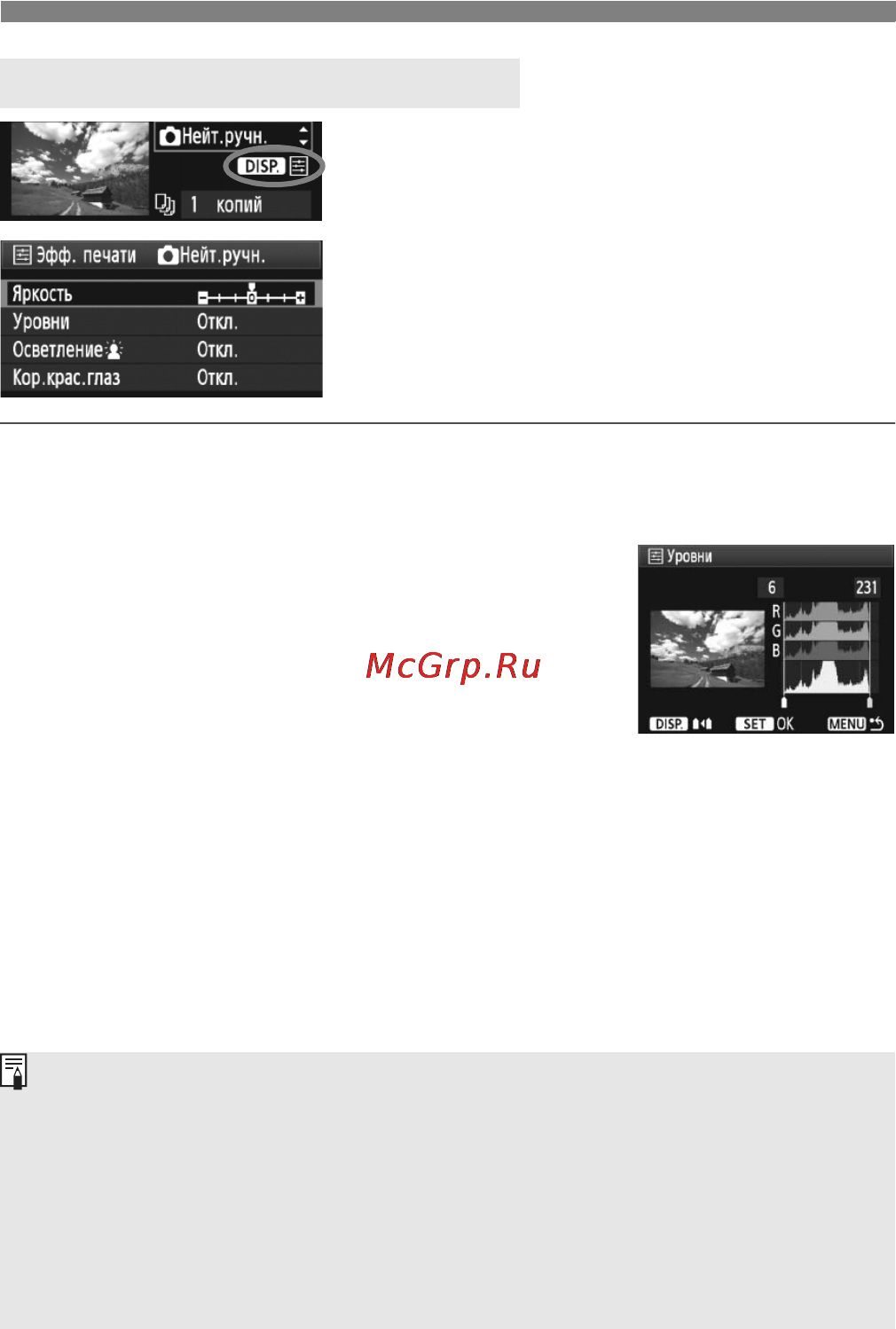 Canon EOS 500D EFS 18-55 [170/228] E настройка эффектов печати