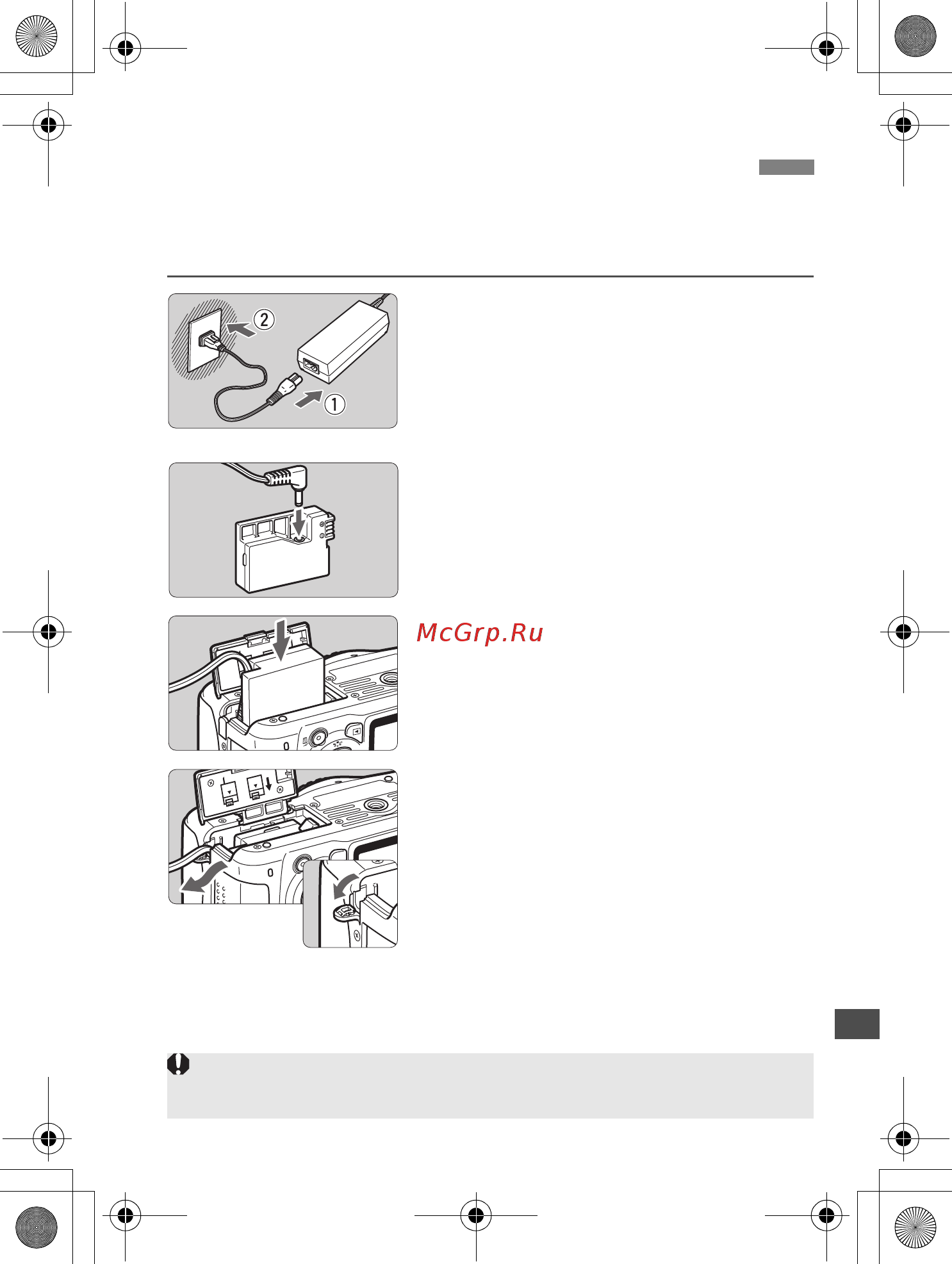 Canon EOS 550D Body Kit [203/258] Питание камеры от бытовой электросети