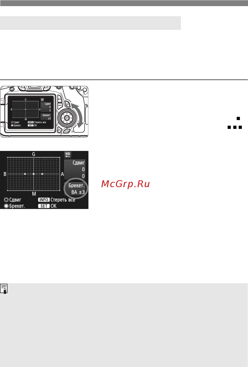 Canon EOS 60D Body Black [100/320] Автоматическая вилка баланса белого