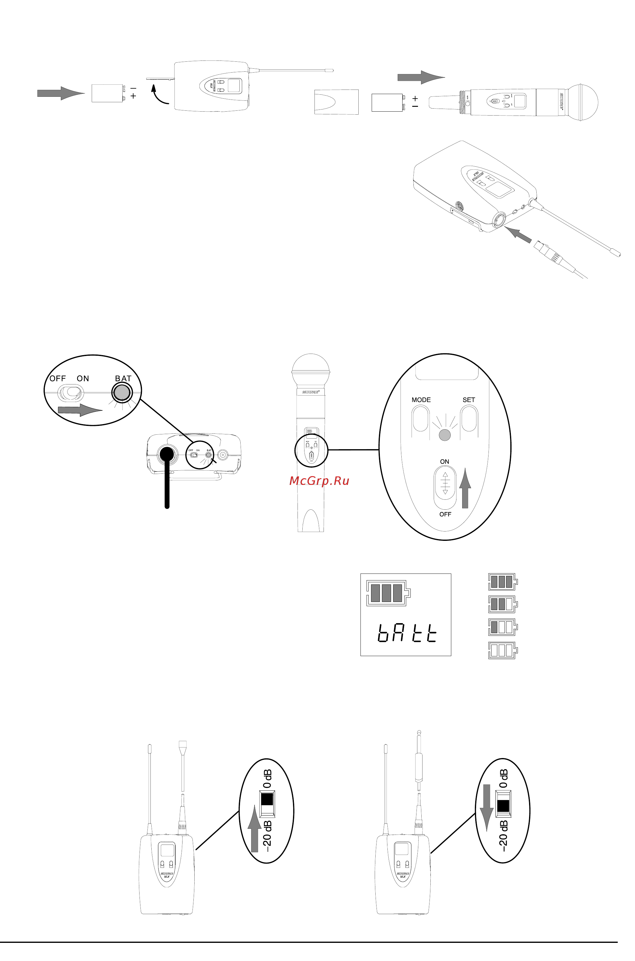 Shure Ulxp24/Beta 87a [8/19] 2 часов